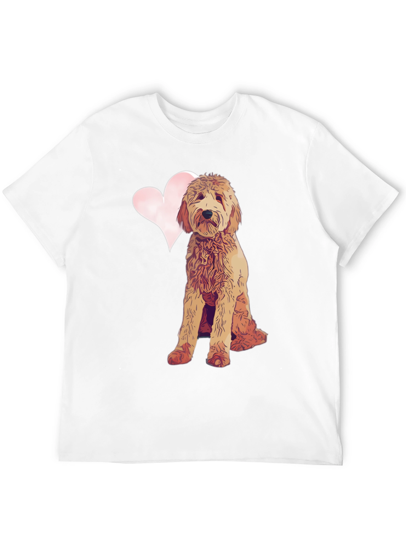 Dog Lover T-Shirt - Doodle with Heart