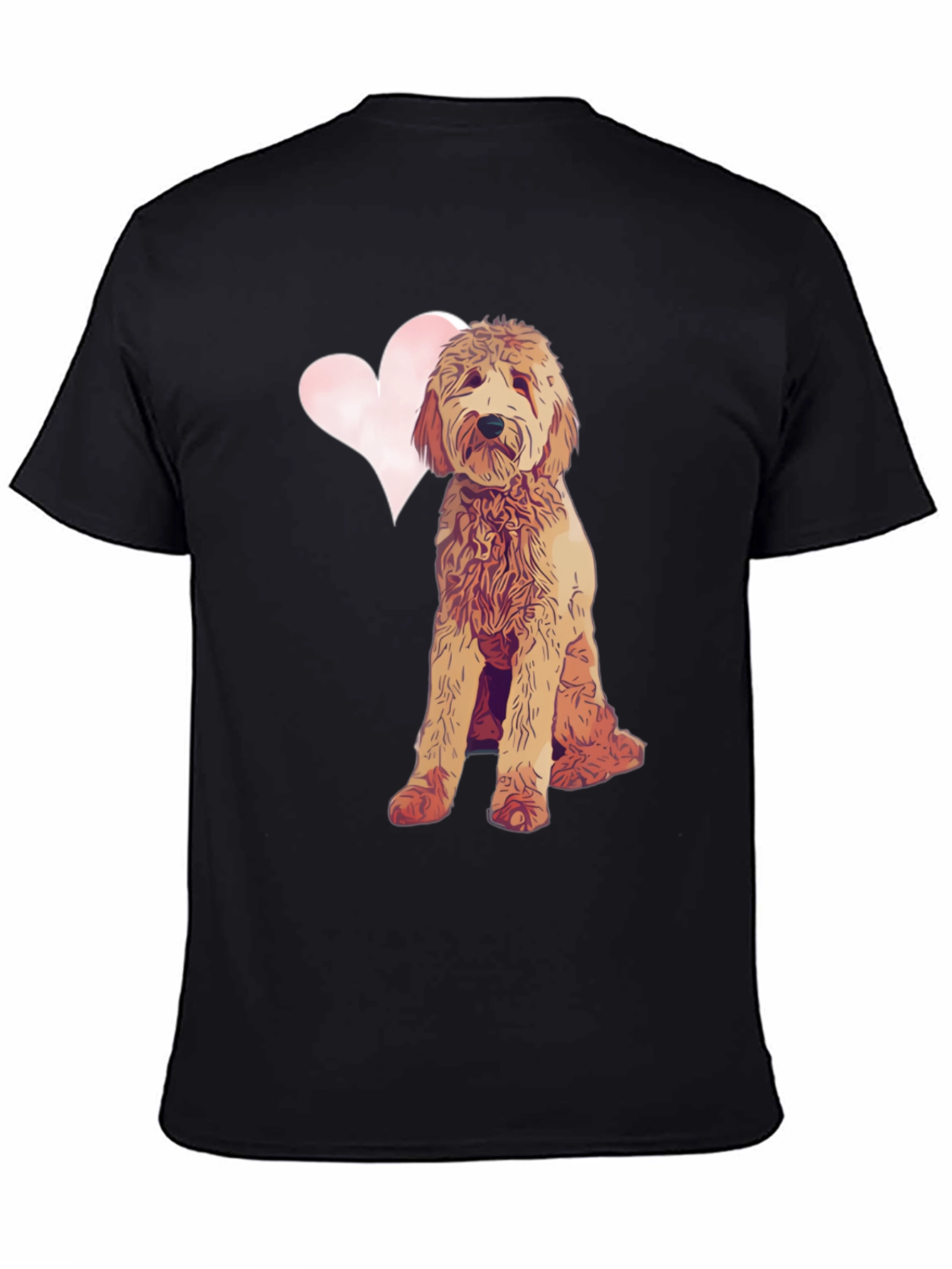 Dog Lover T-Shirt - Doodle with Heart