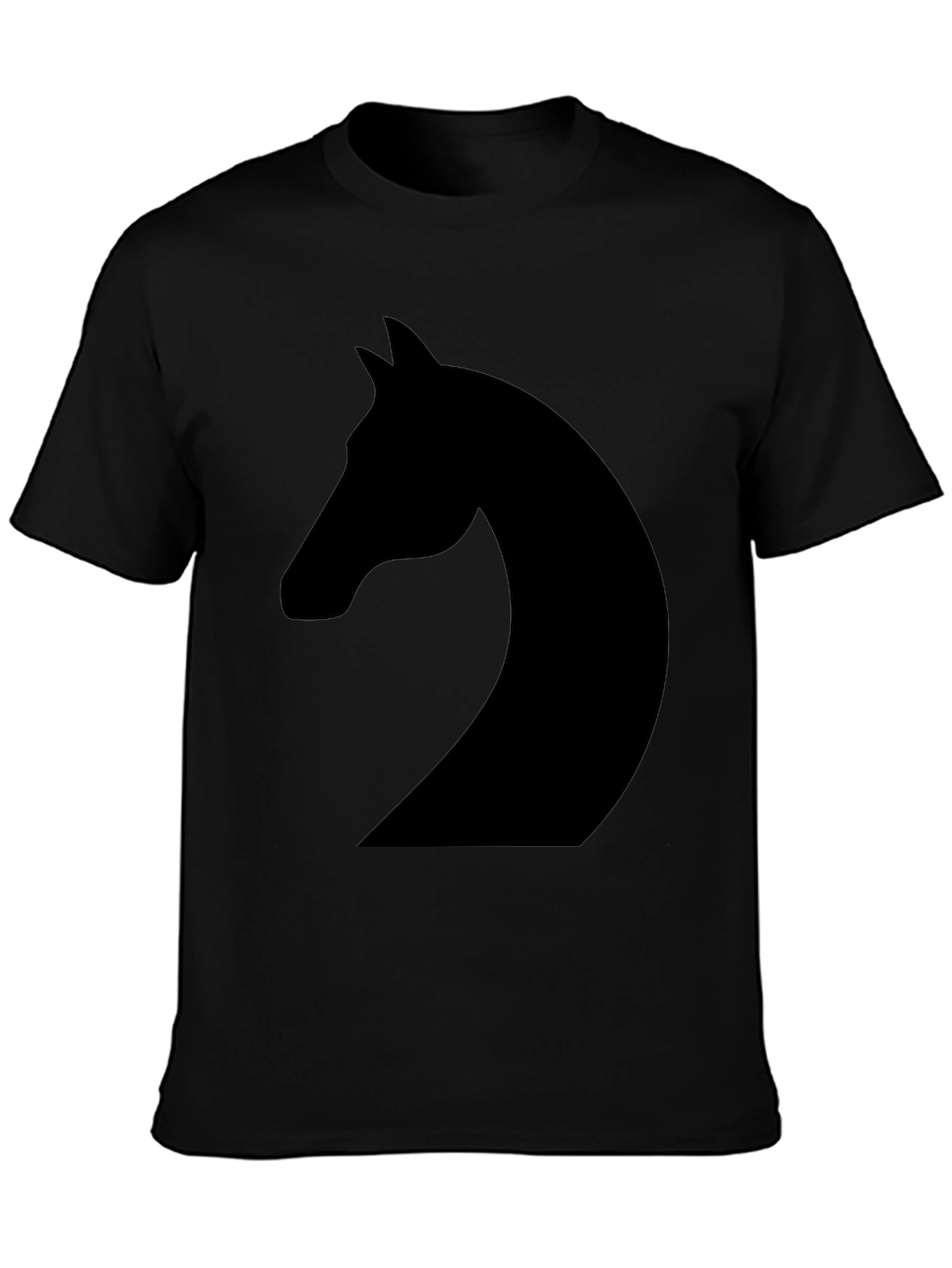 Equestrian Knight Black T-Shirt