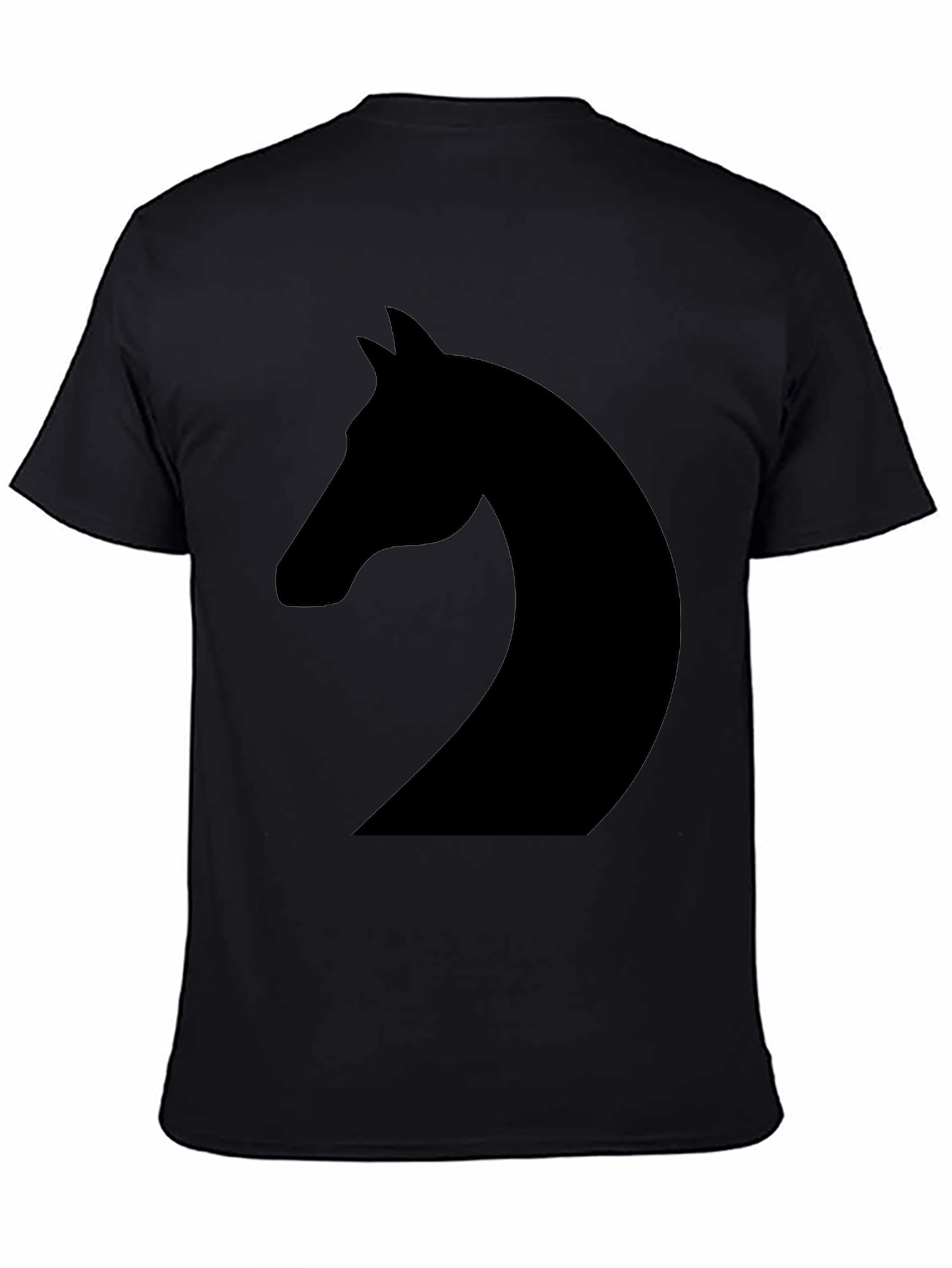 Equestrian Knight Black T-Shirt