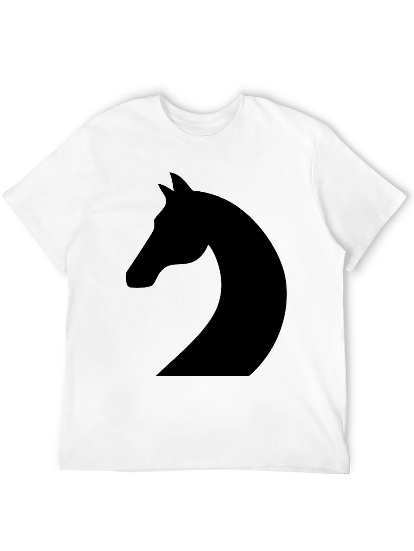 Equestrian Knight Black T-Shirt