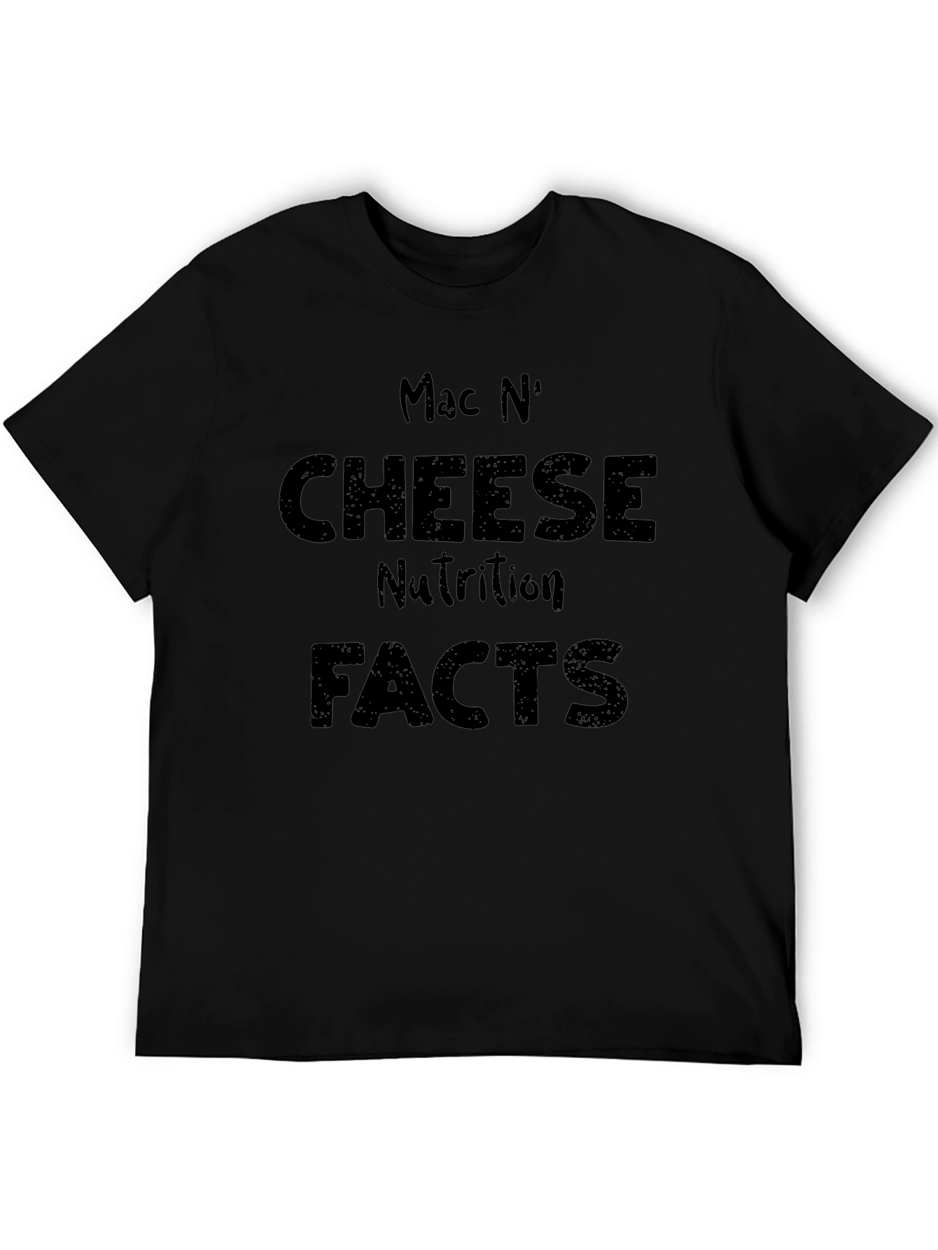 Mac N Cheese Nutrition Facts Graphic Tee