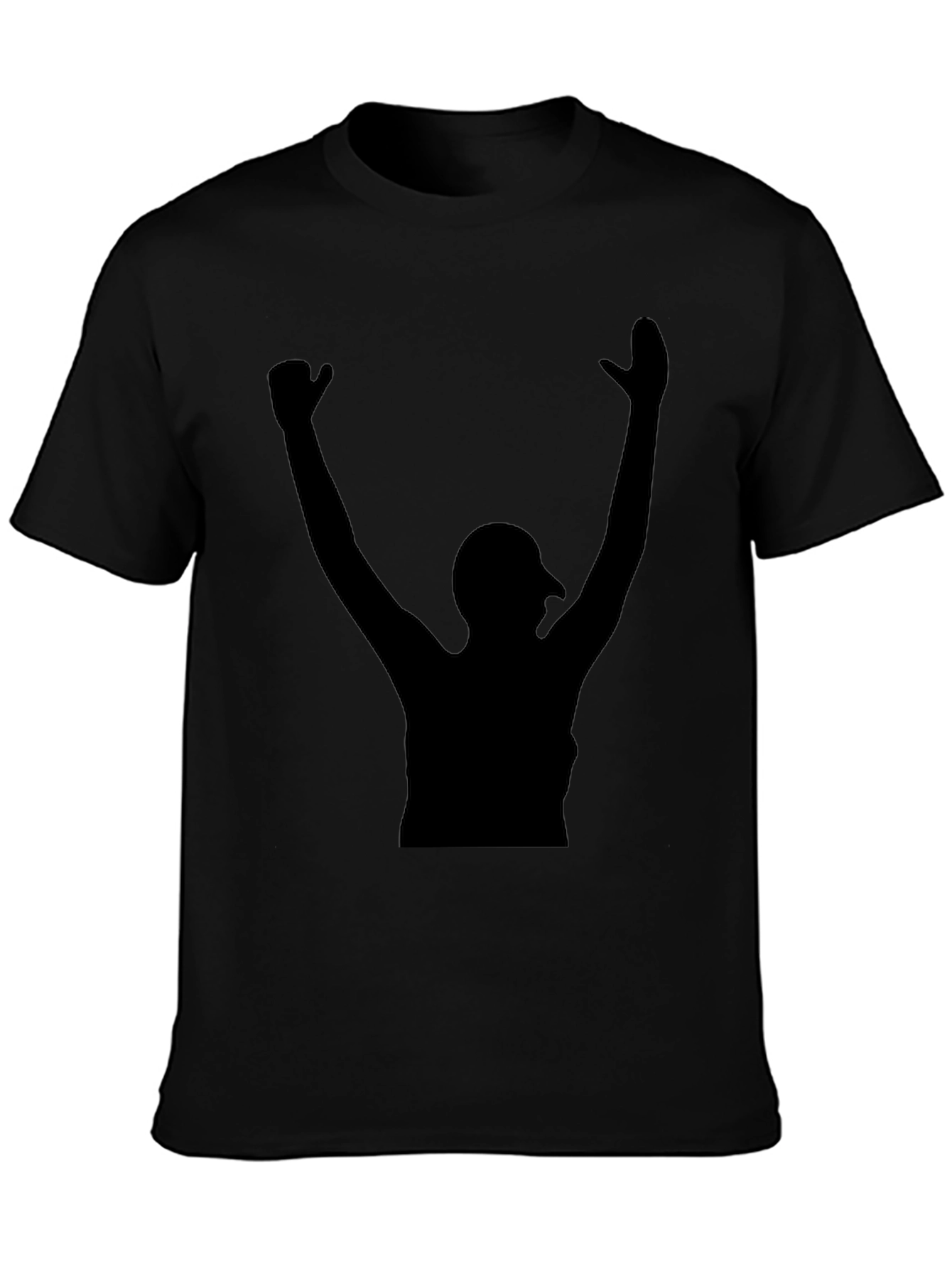 Silhouette Graphic Tee - Black