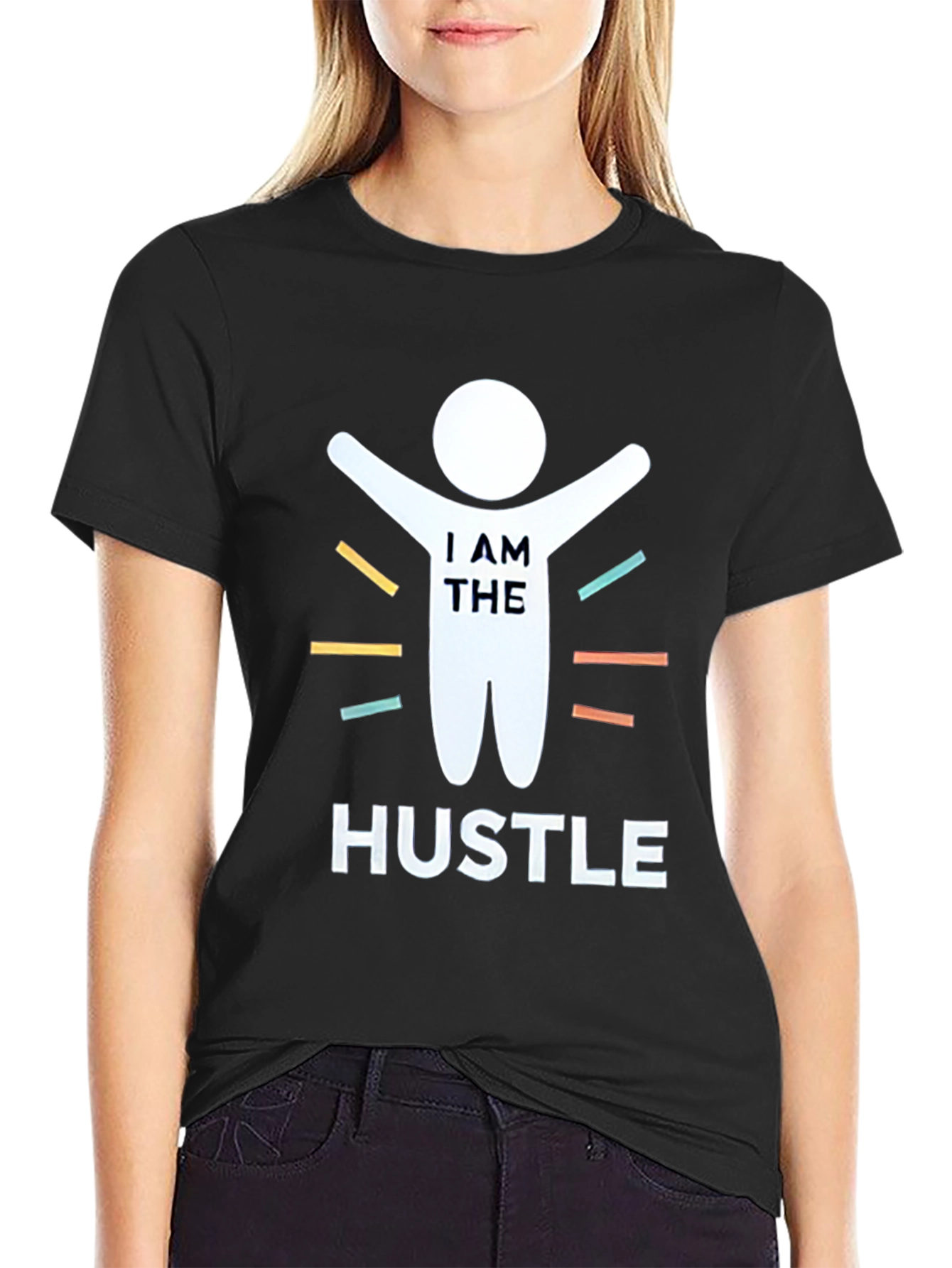 I AM THE HUSTLE Graphic Tee
