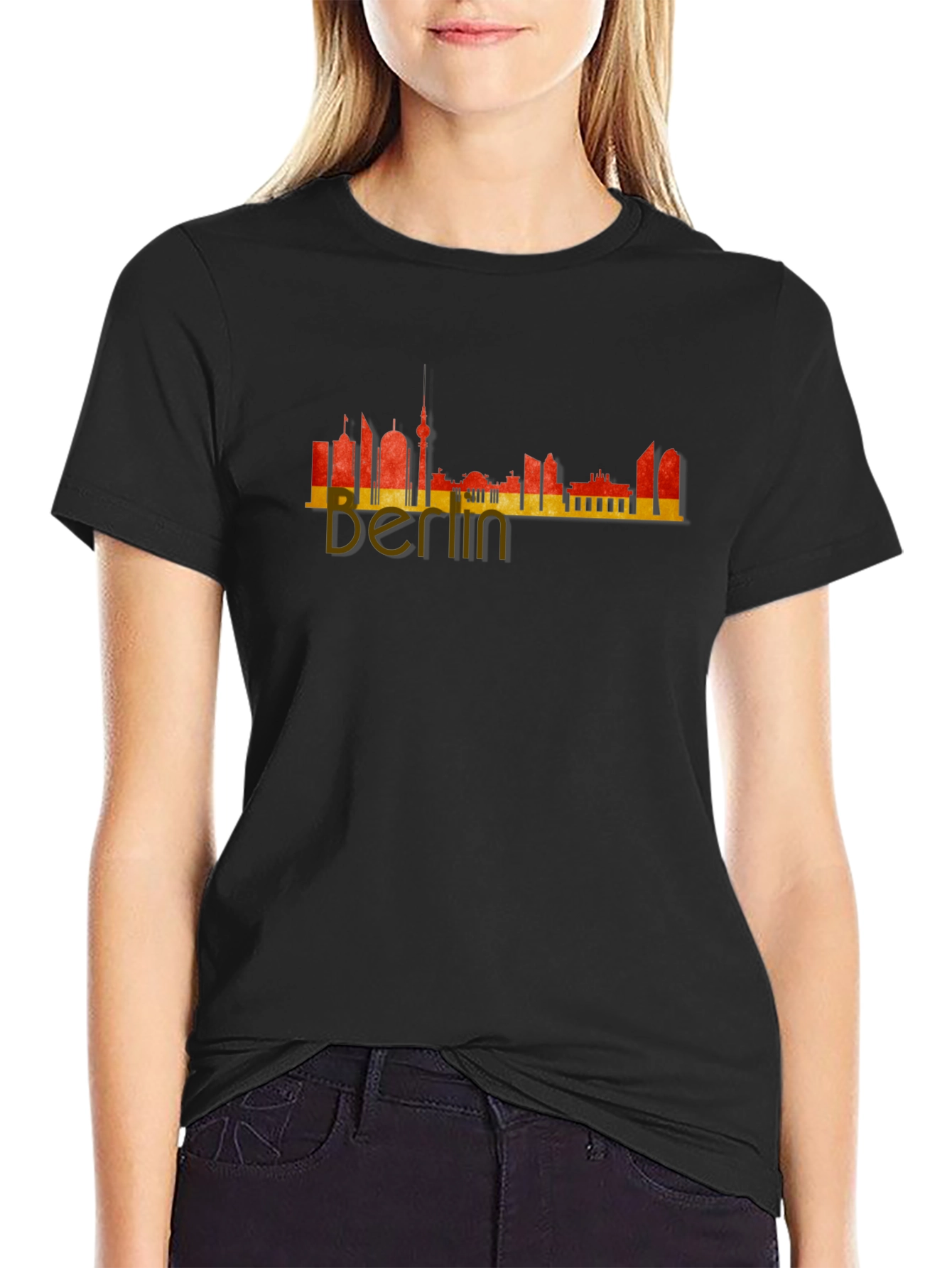 Berlin Skyline Graphic T-Shirt