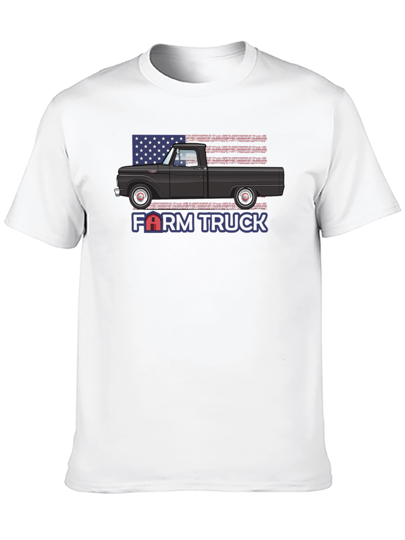 Farm Truck Tee - Classic American Pickup Truck Design
