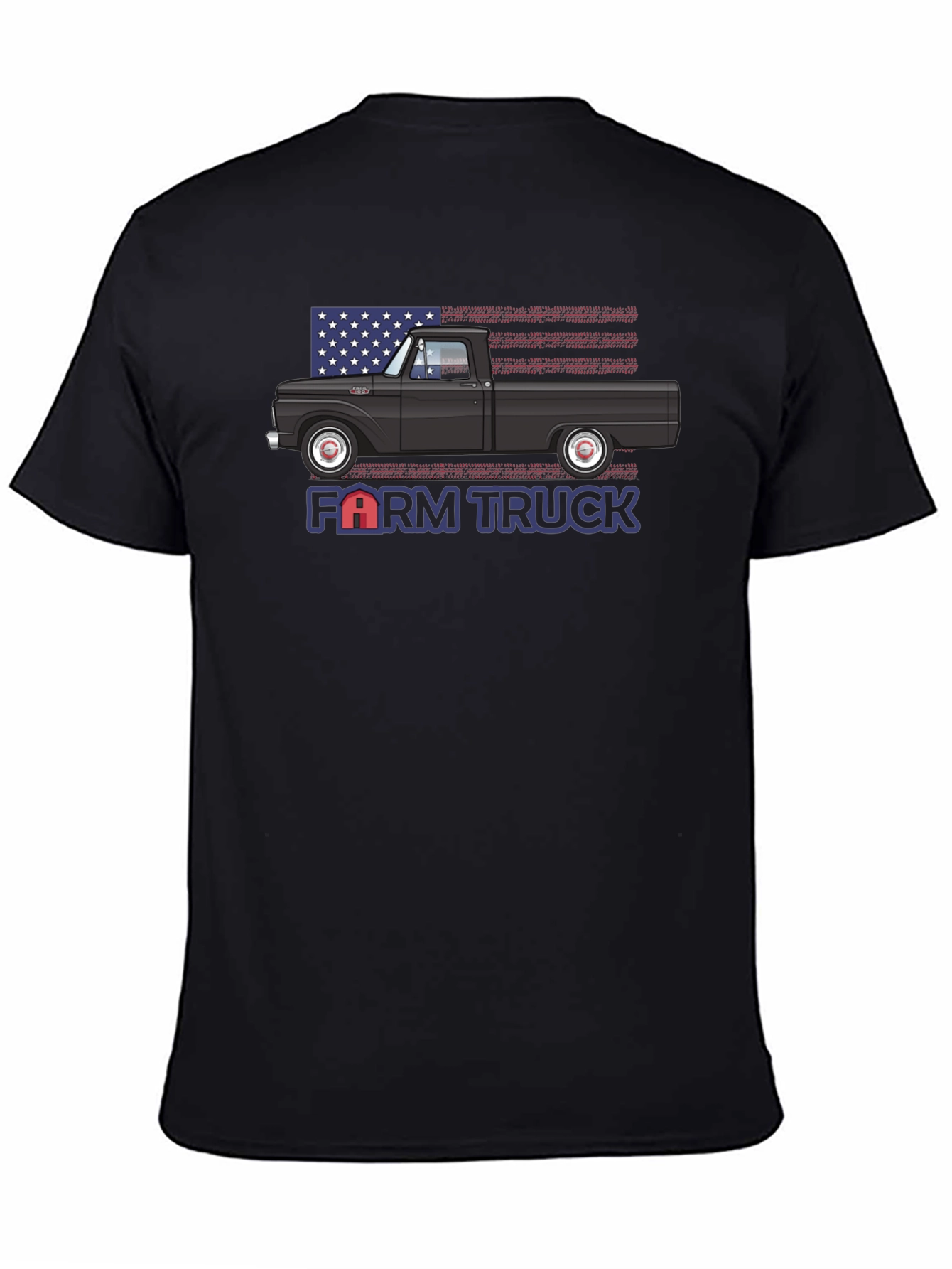 Farm Truck Tee - Classic American Pickup Truck Design