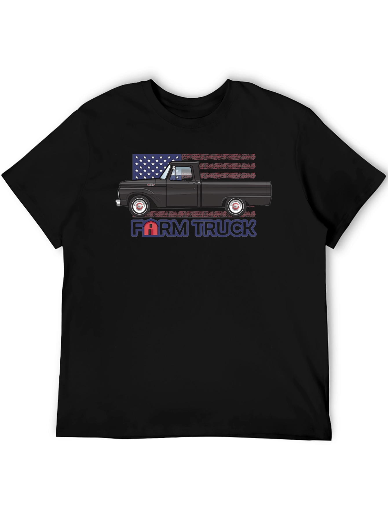 Farm Truck Tee - Classic American Pickup Truck Design