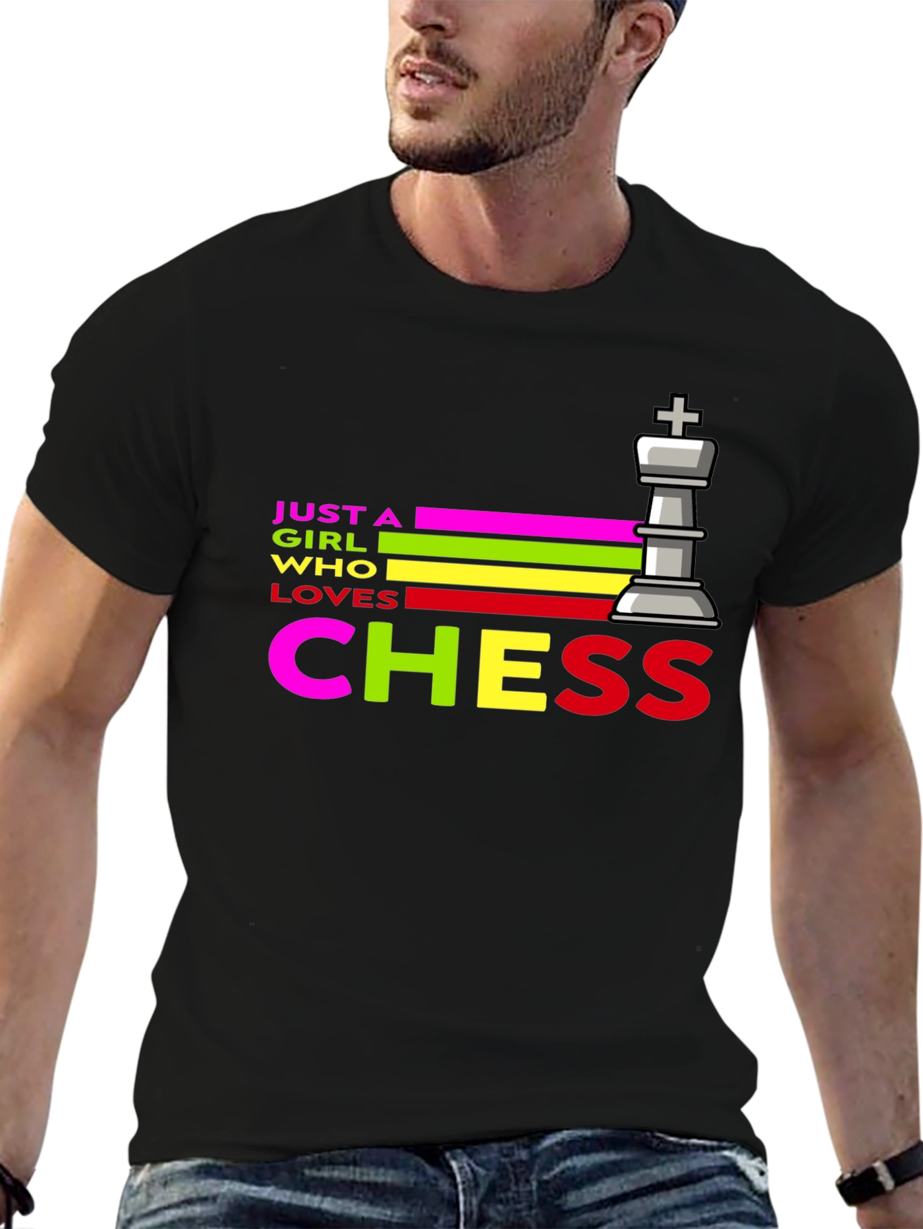 Just A Girl Who Loves Chess T-Shirt