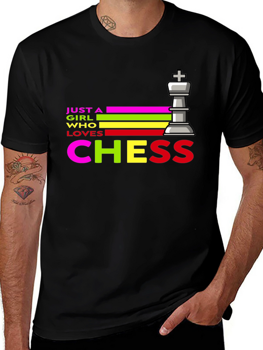 Just A Girl Who Loves Chess T-Shirt