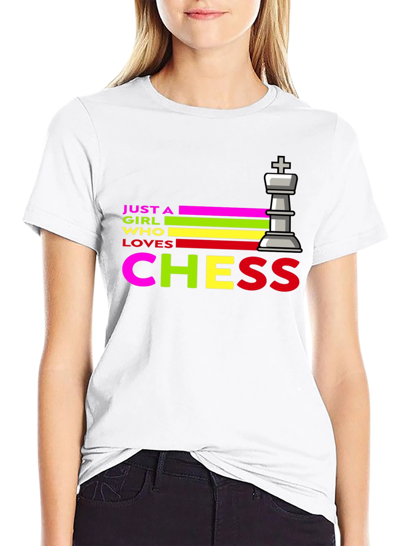 Just A Girl Who Loves Chess T-Shirt