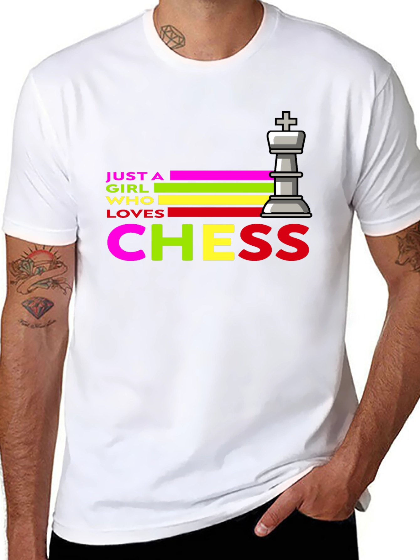 Just A Girl Who Loves Chess T-Shirt