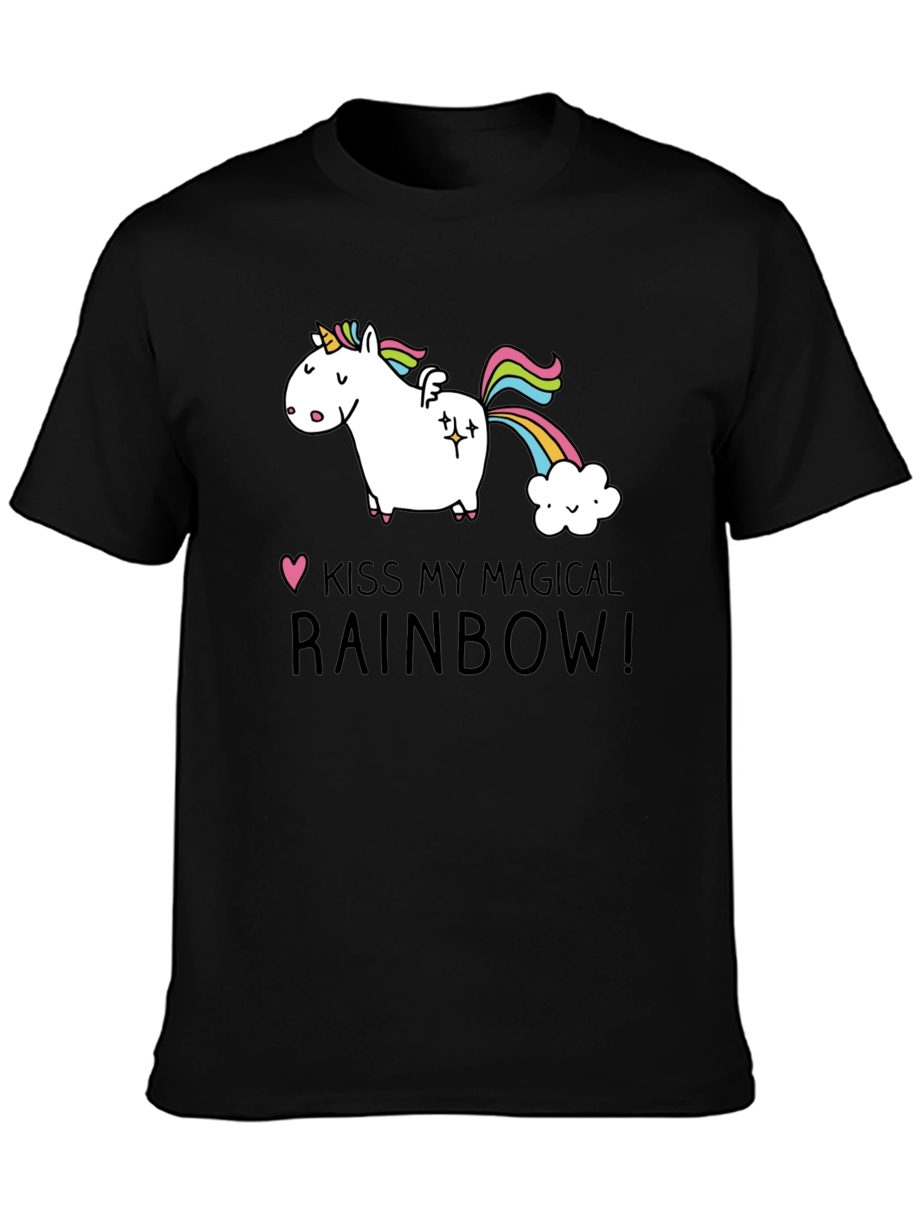 Kiss My Magical Rainbow Unicorn T-Shirt