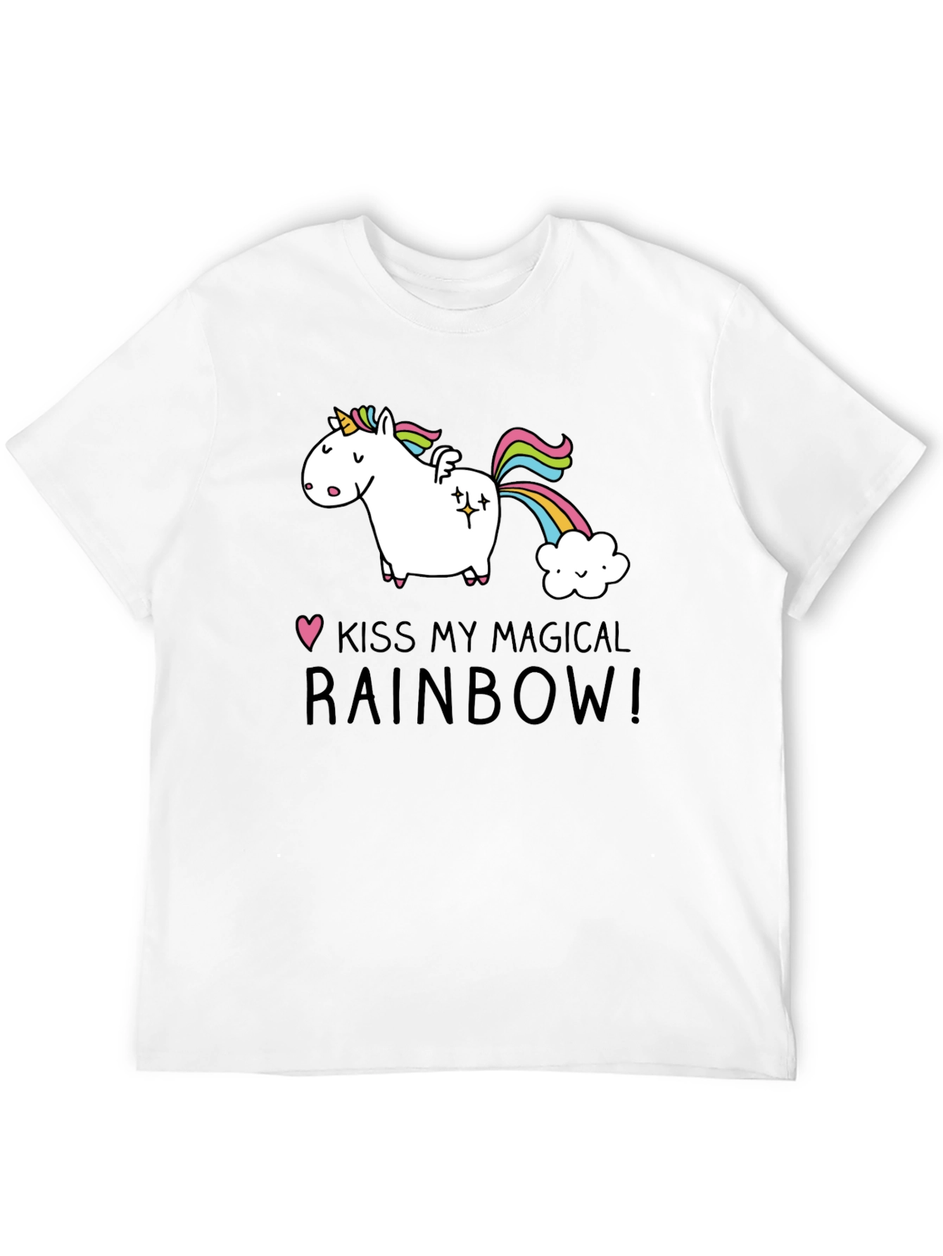 Kiss My Magical Rainbow Unicorn T-Shirt
