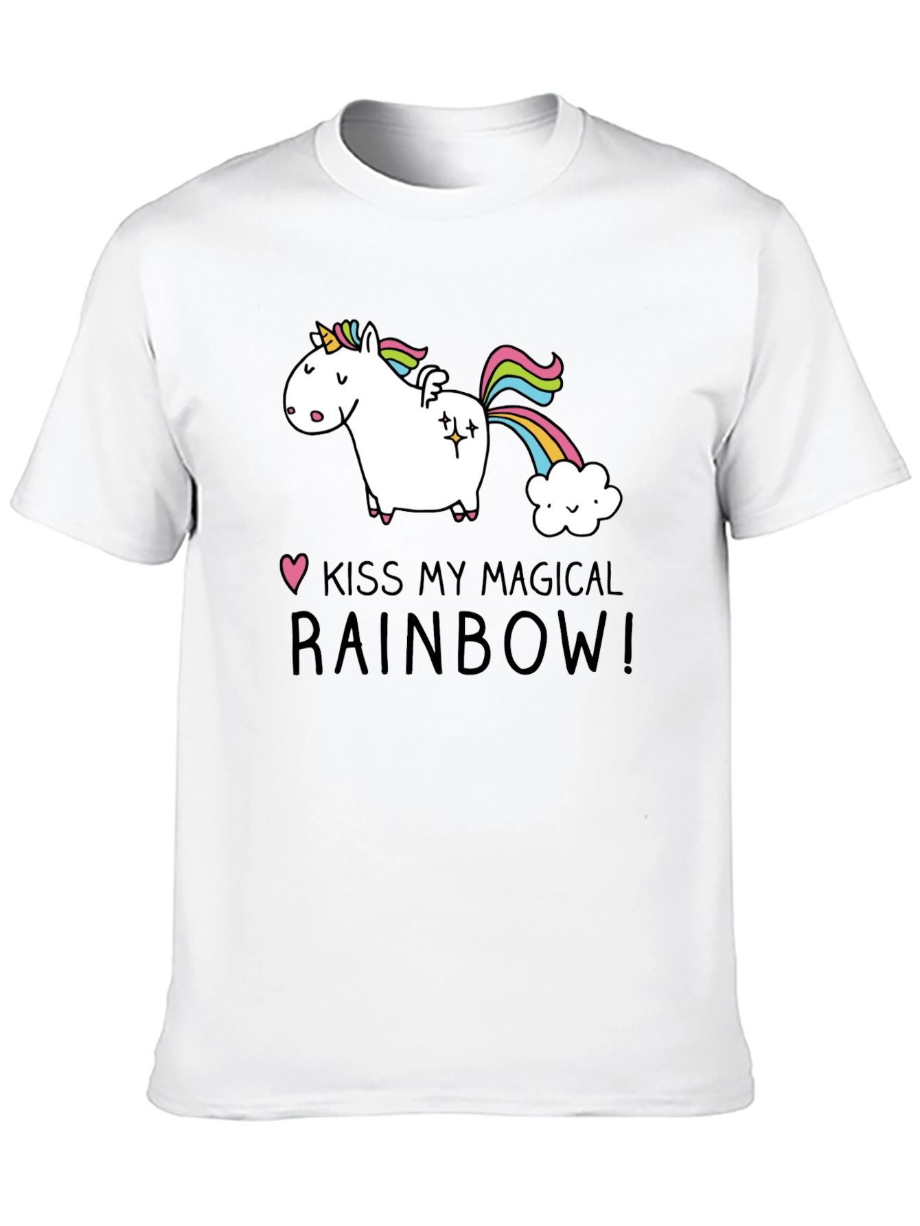 Kiss My Magical Rainbow Unicorn T-Shirt