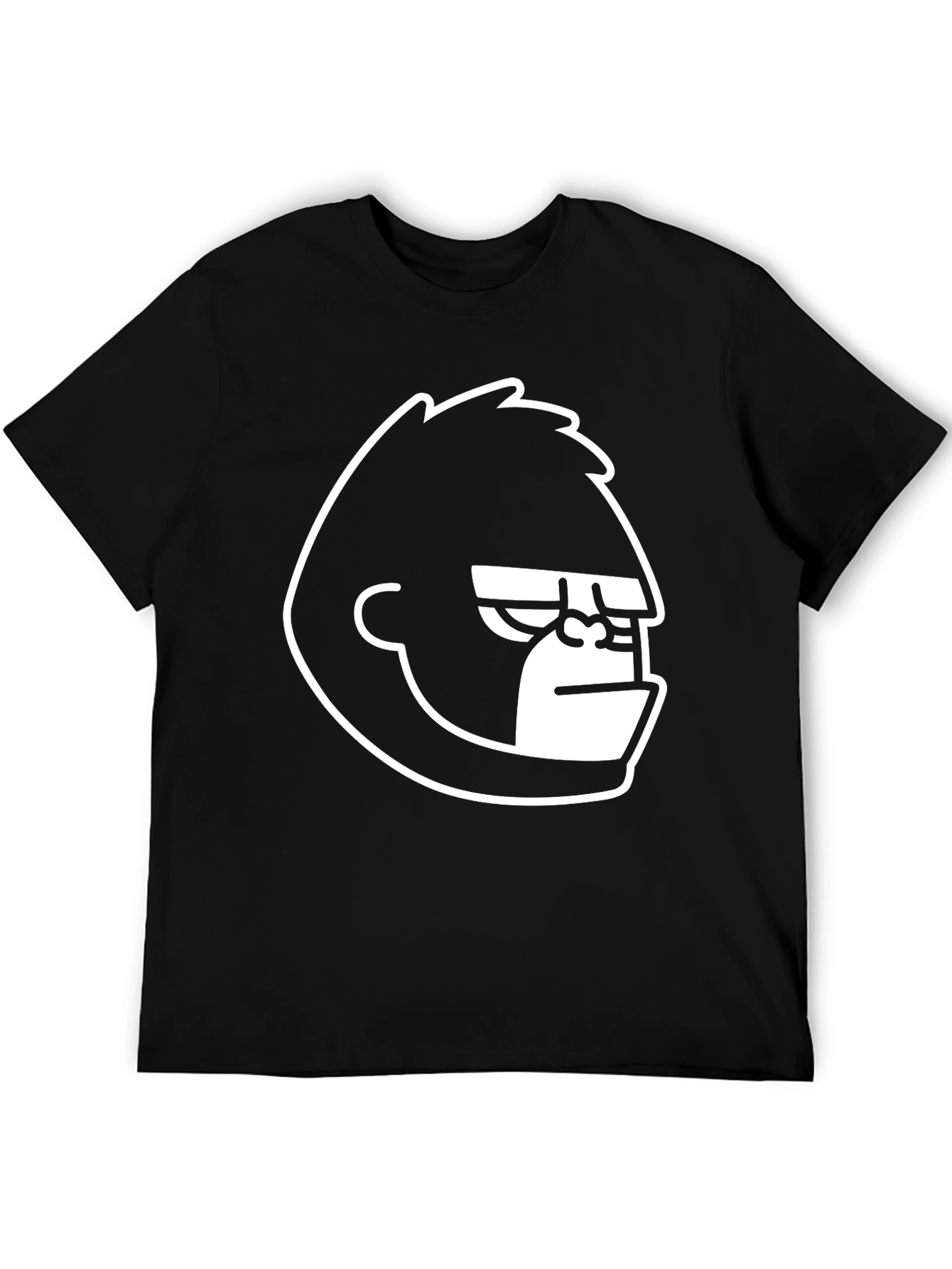 Cool Gorilla Graphic Tee - Black Cotton T-Shirt