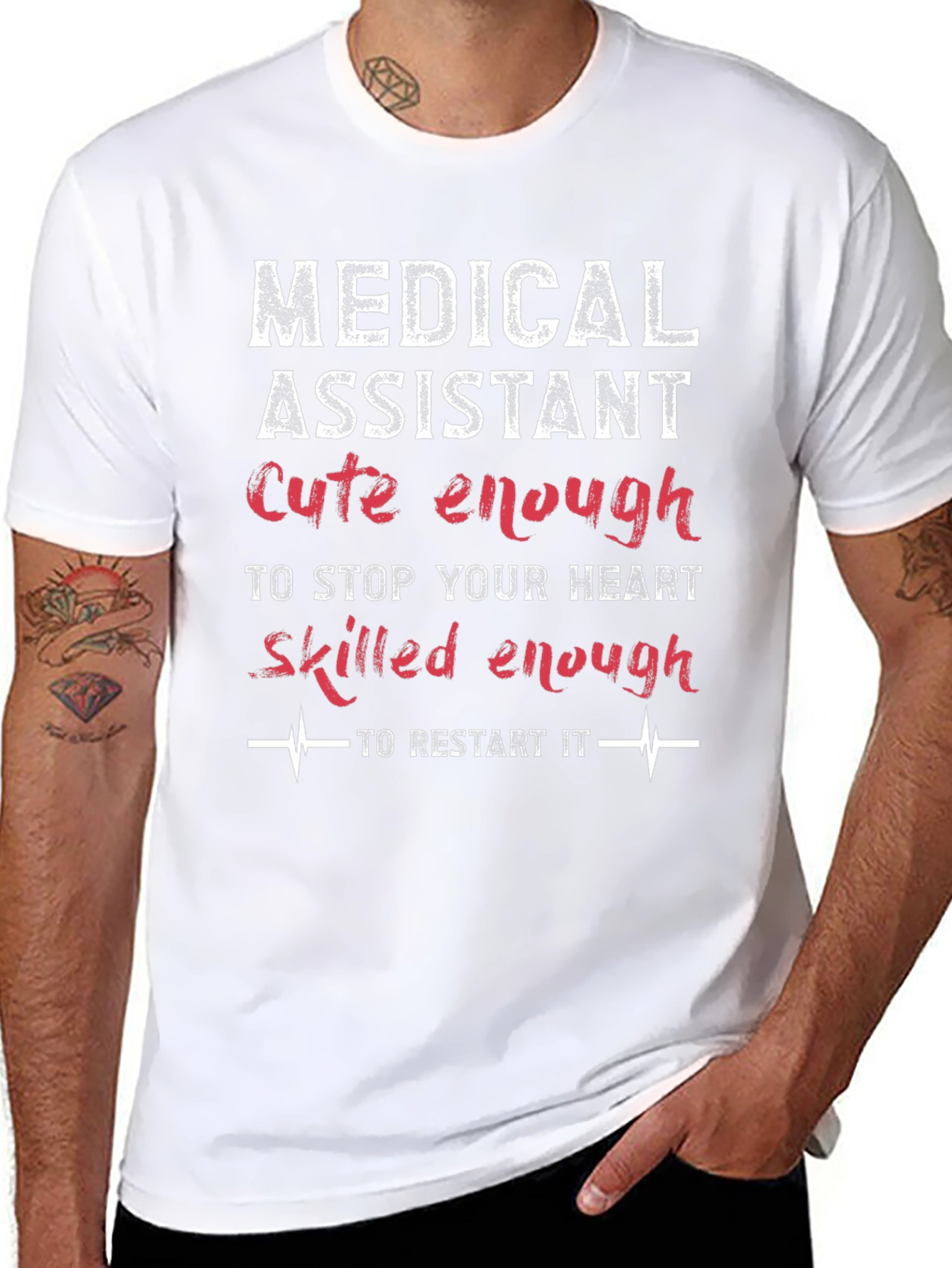 Medical Assistant Cute & Skilled Enough T-Shirt