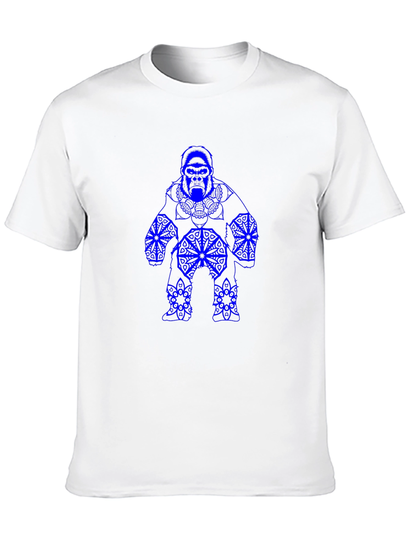 Black Tee with Gorilla Graphic