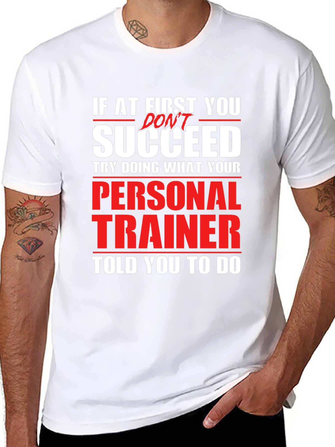 Funny Personal Trainer T-Shirt - Gym Workout Tee