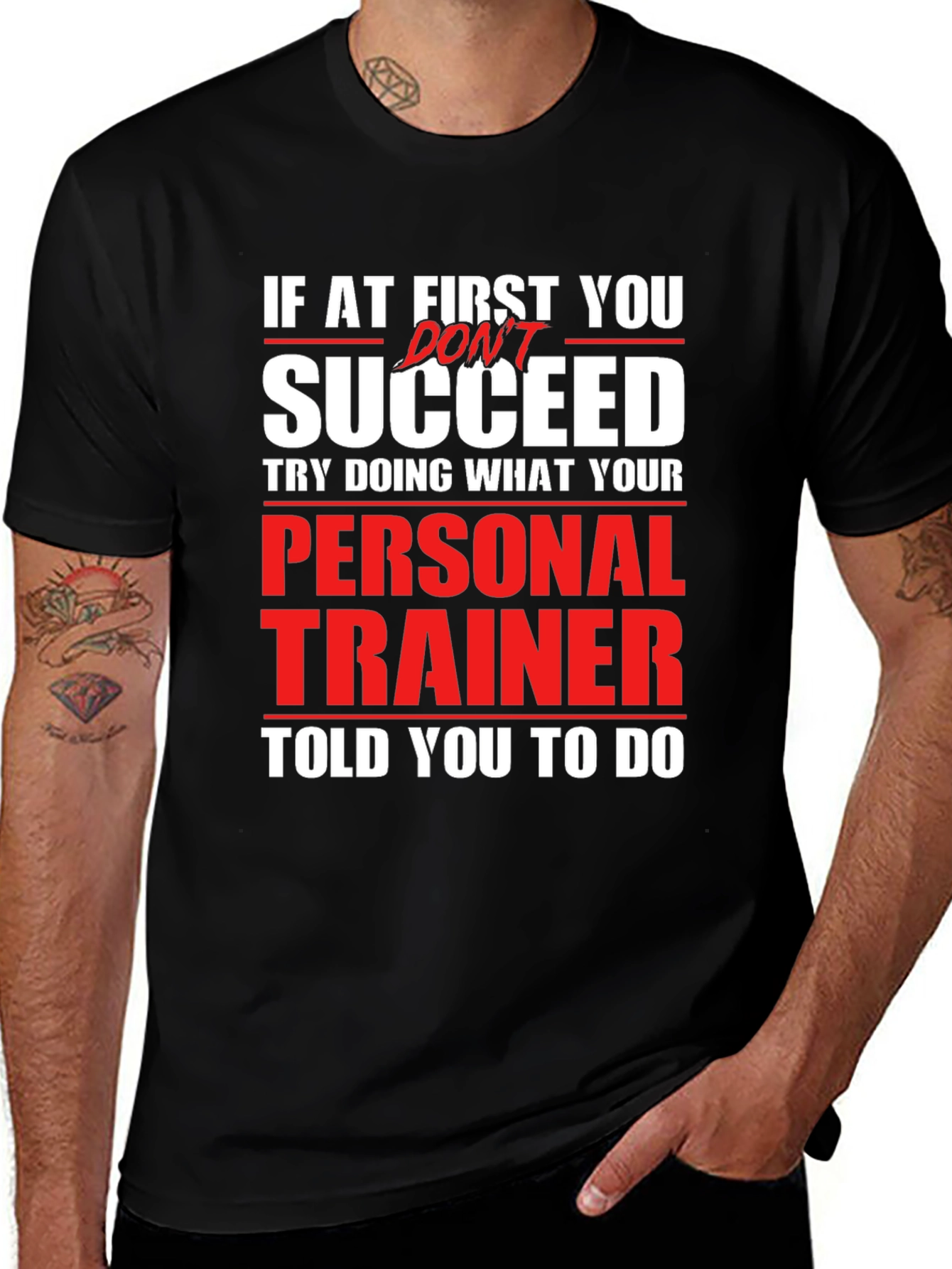 Funny Personal Trainer T-Shirt - Gym Workout Tee