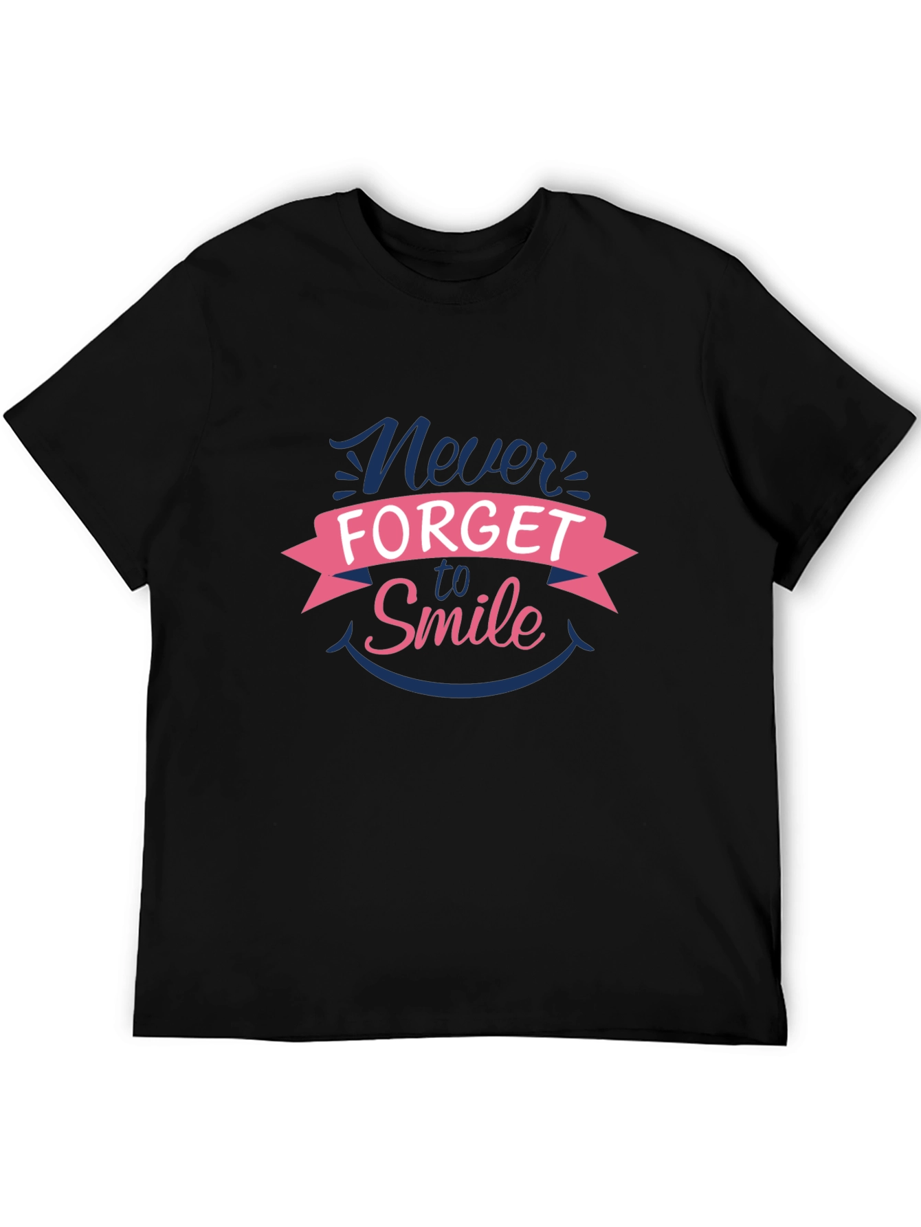Never Forget to Smile Graphic Tee