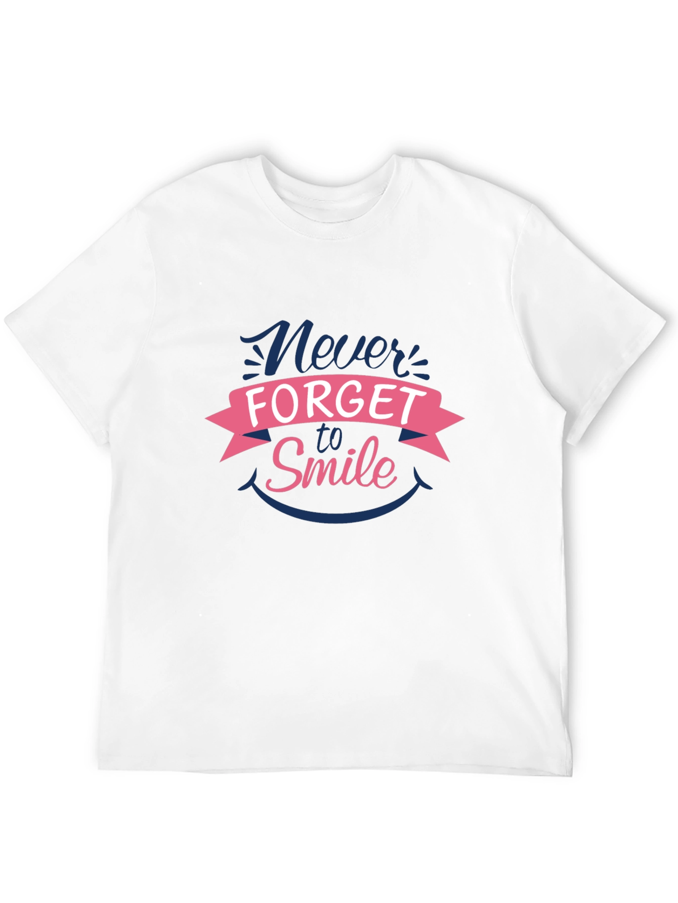 Never Forget to Smile Graphic Tee
