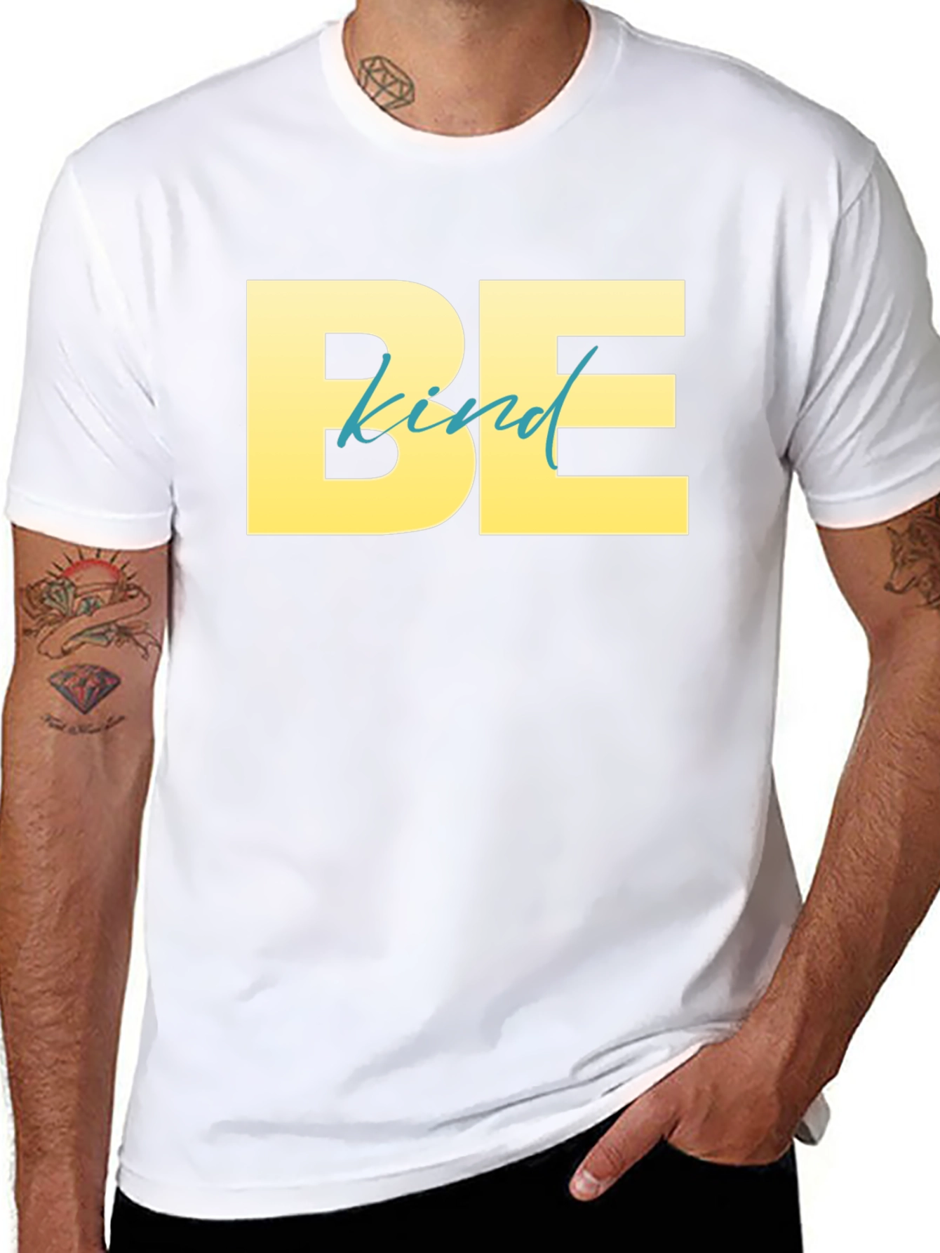 Be Kind Graphic Tee - Black Unisex T-Shirt