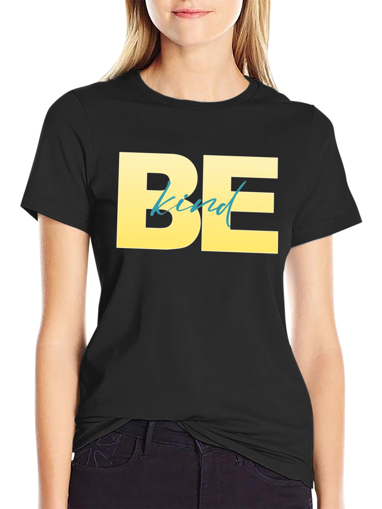 Be Kind Graphic Tee - Black Unisex T-Shirt