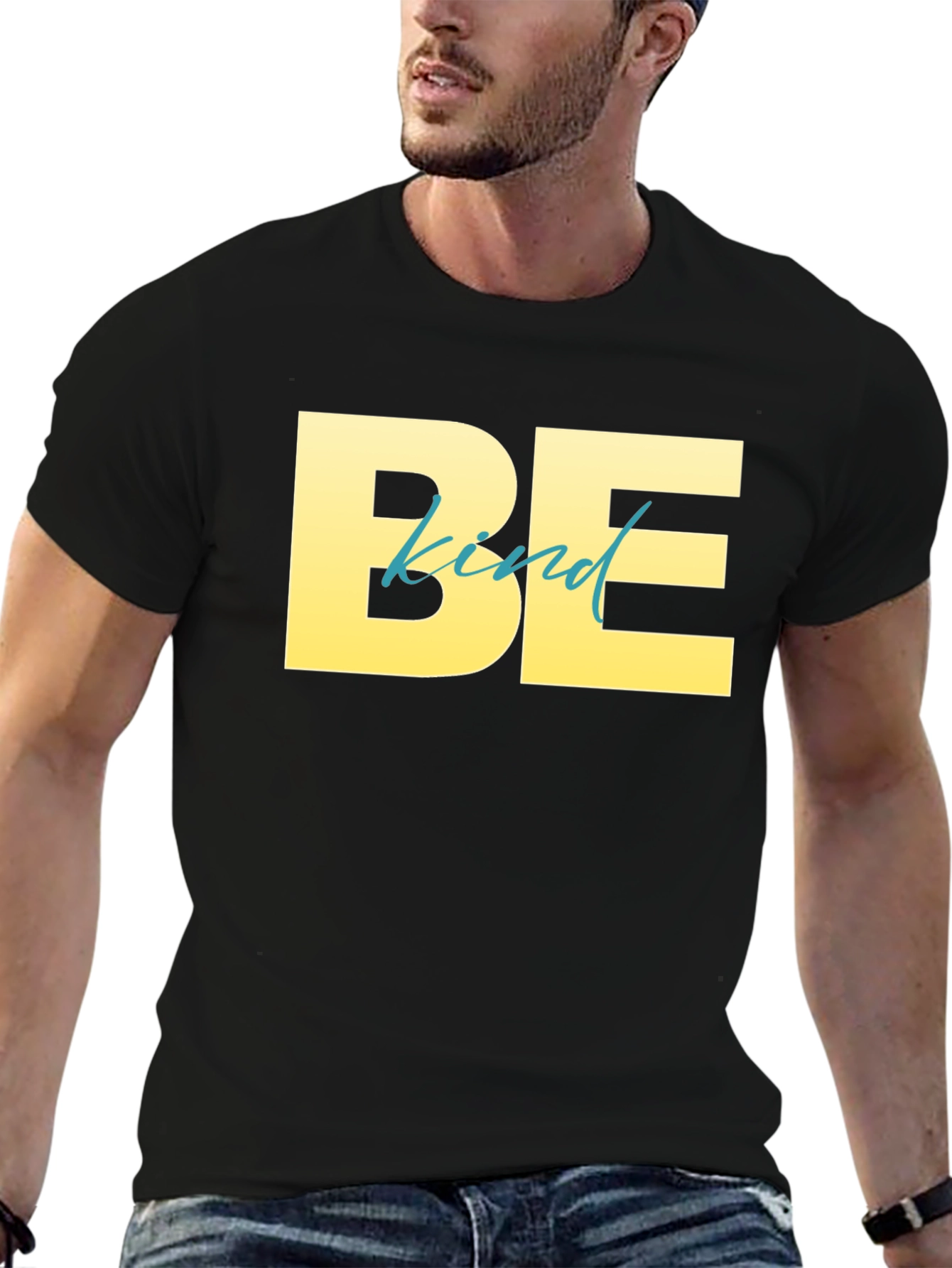 Be Kind Graphic Tee - Black Unisex T-Shirt