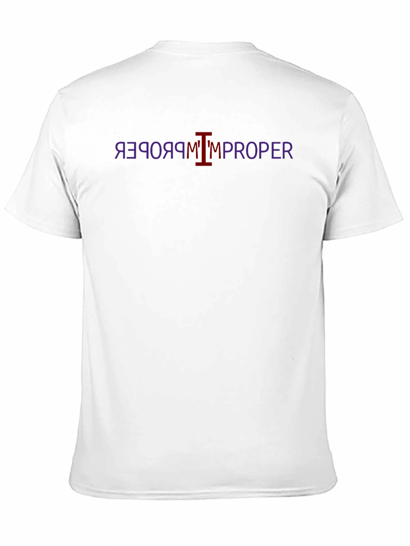 Improper Graphic Tee - Black