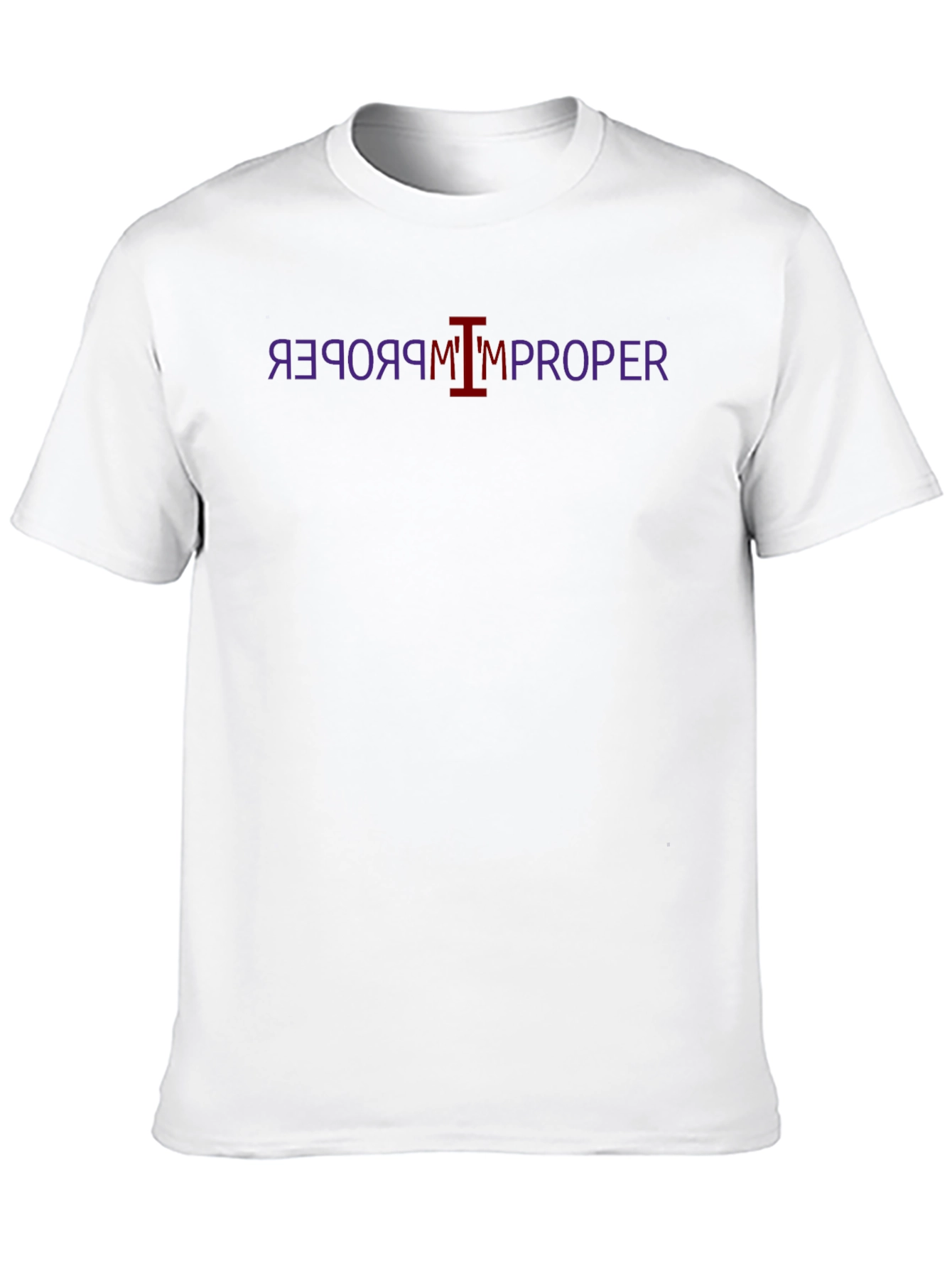 Improper Graphic Tee - Black