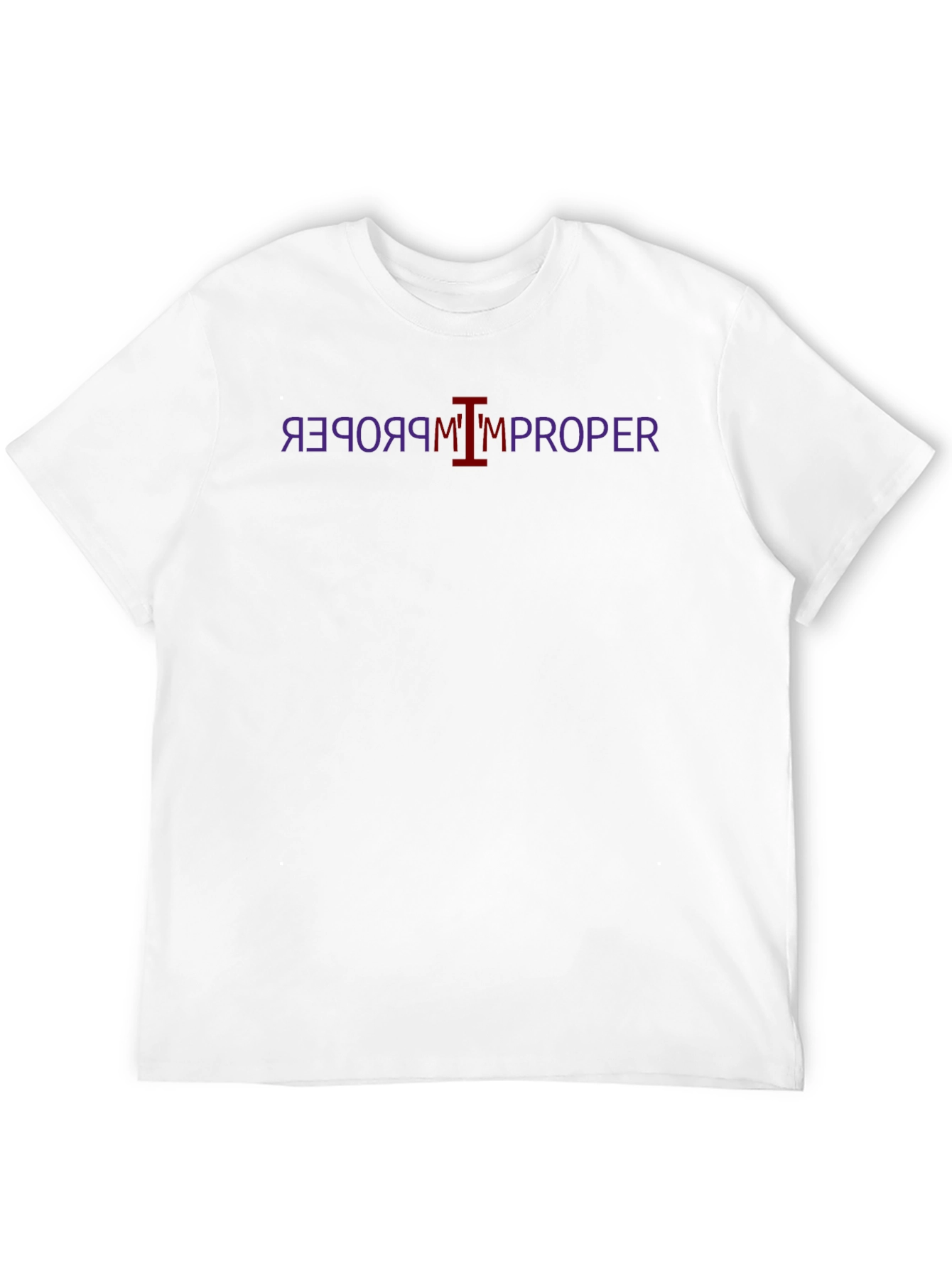 Improper Graphic Tee - Black
