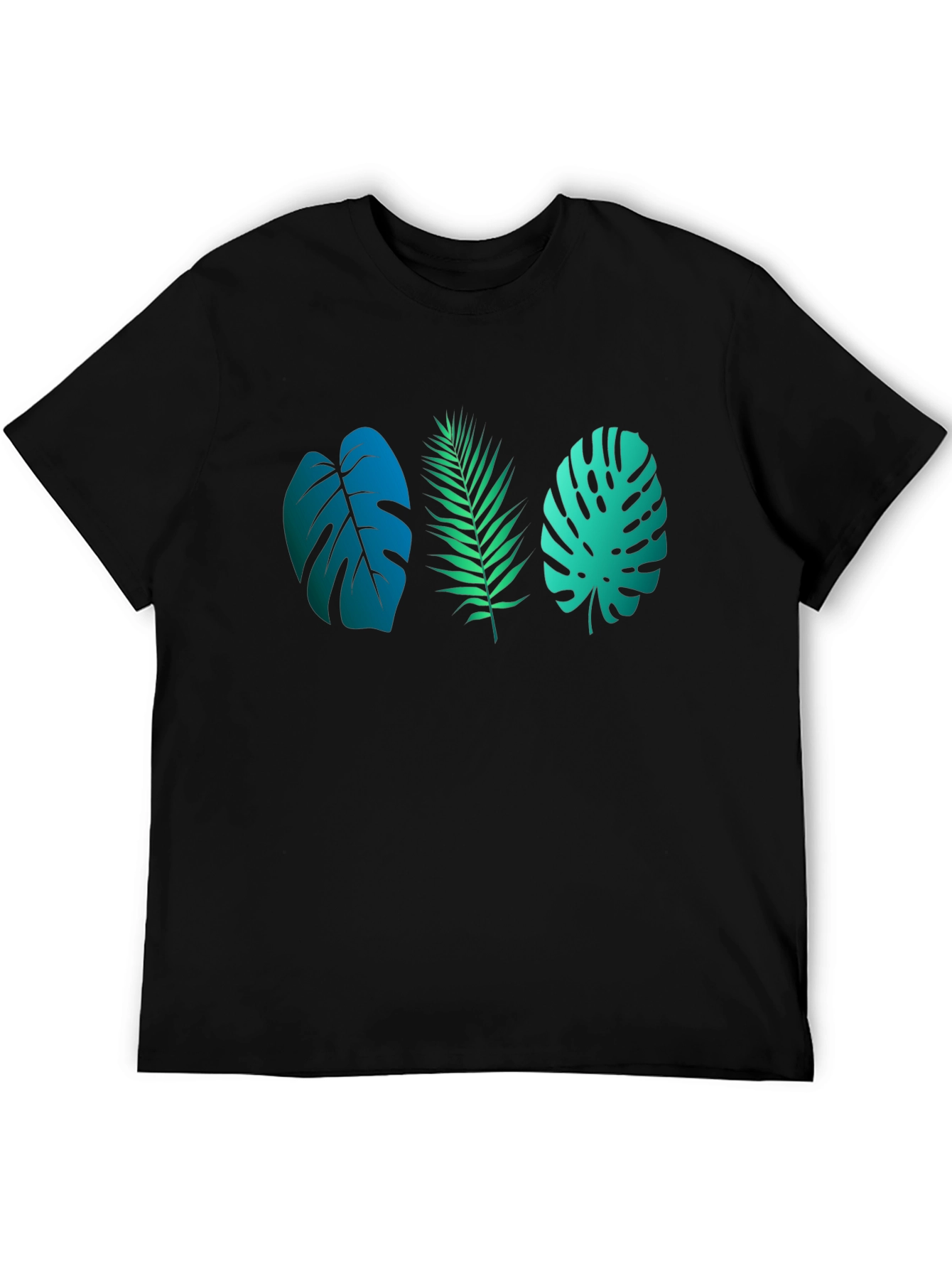 Tropical Leaves Graphic T-Shirt - Trendy & Cool