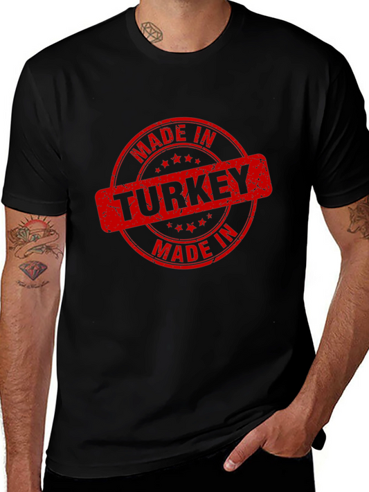 Made in Turkey Black T-Shirt
