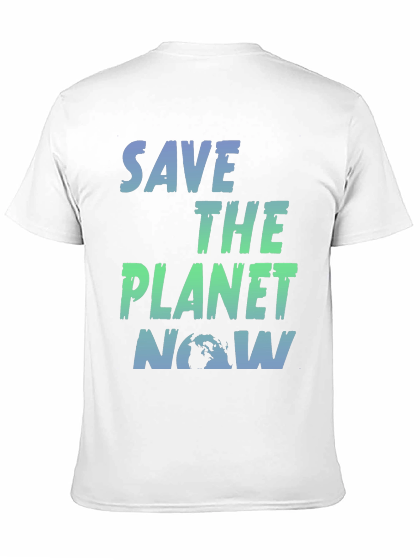Save the Planet Now Graphic T-Shirt