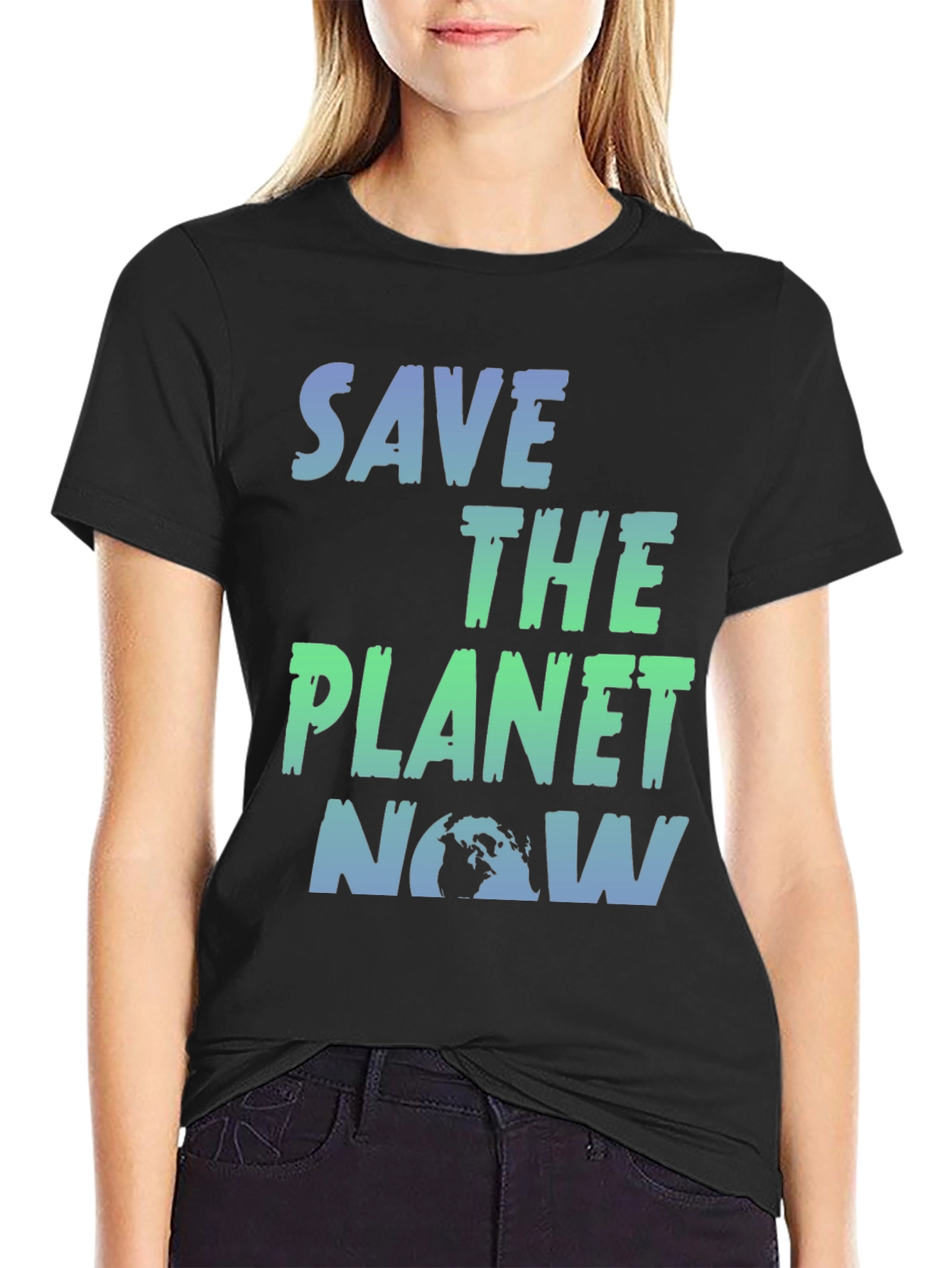 Save the Planet Now Graphic T-Shirt