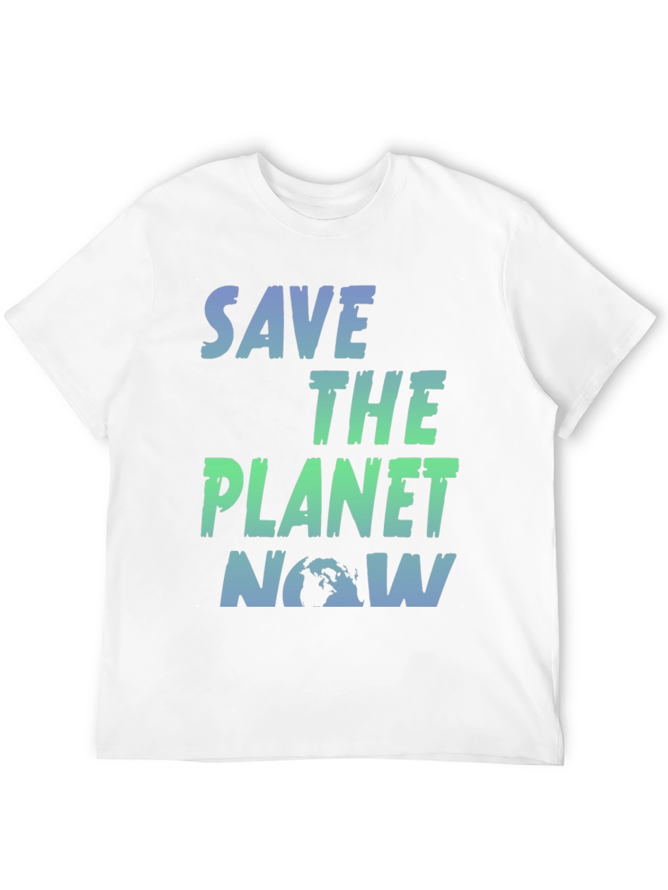 Save the Planet Now Graphic T-Shirt