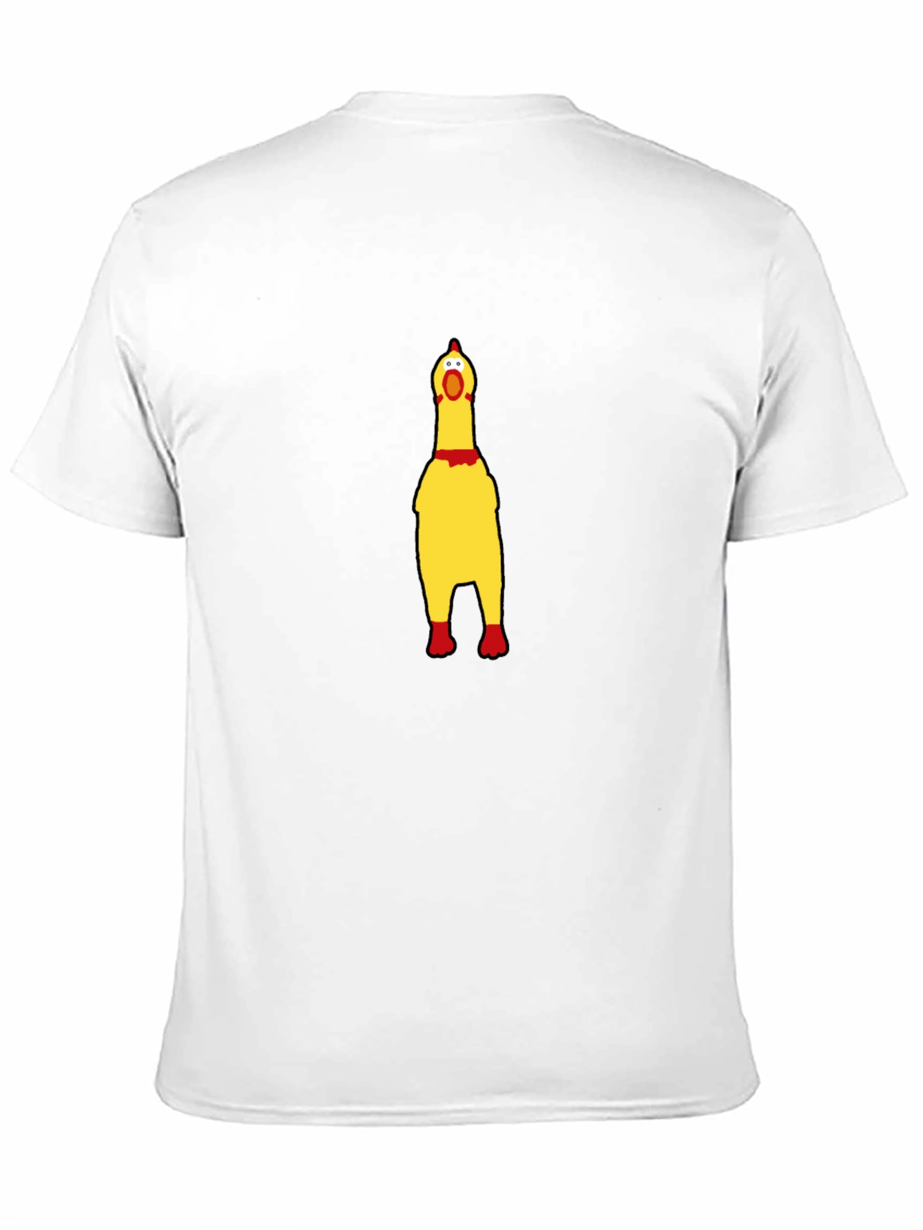 Squawking Chicken T-Shirt - Novelty Humor Tee