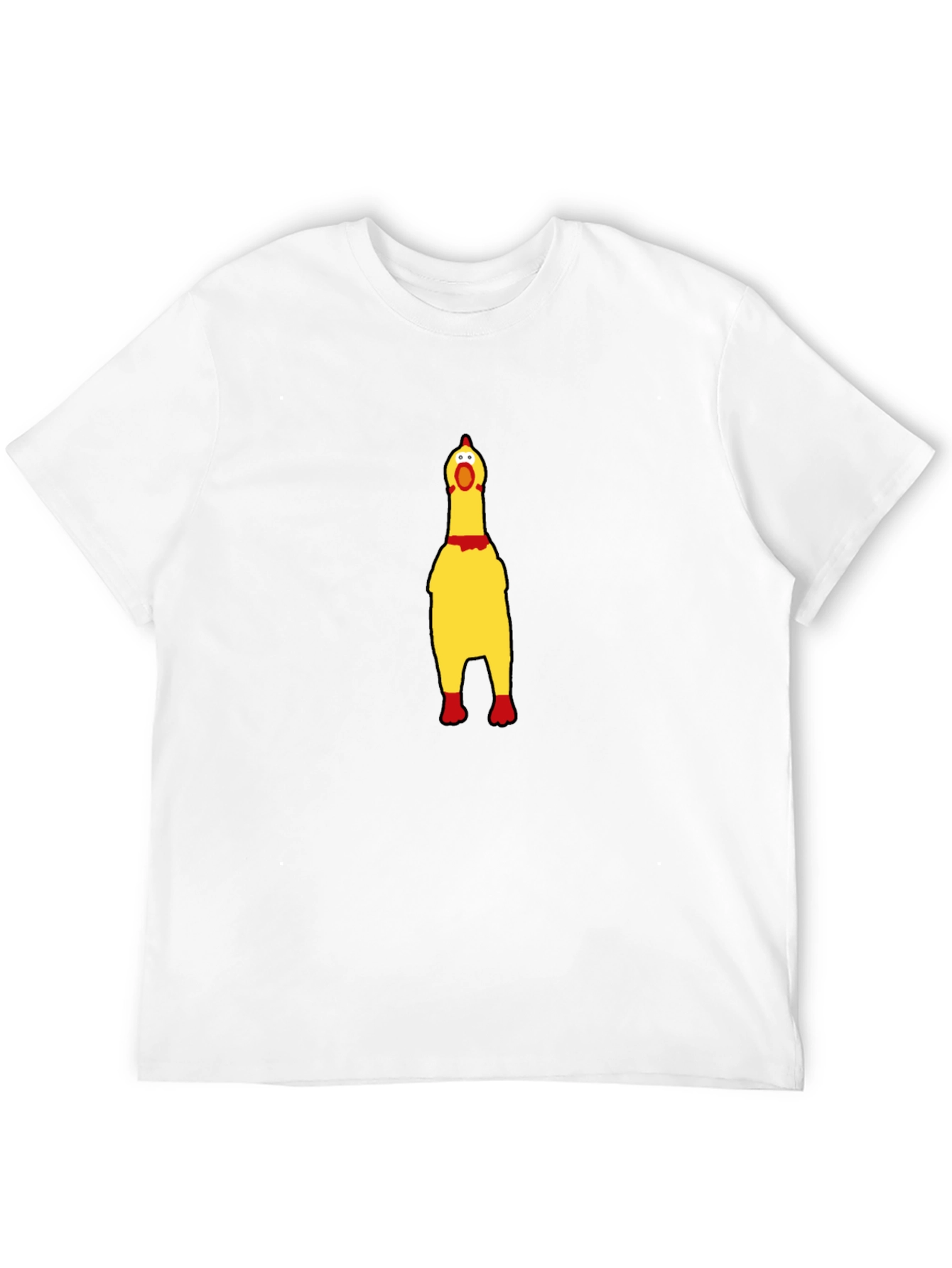 Squawking Chicken T-Shirt - Novelty Humor Tee