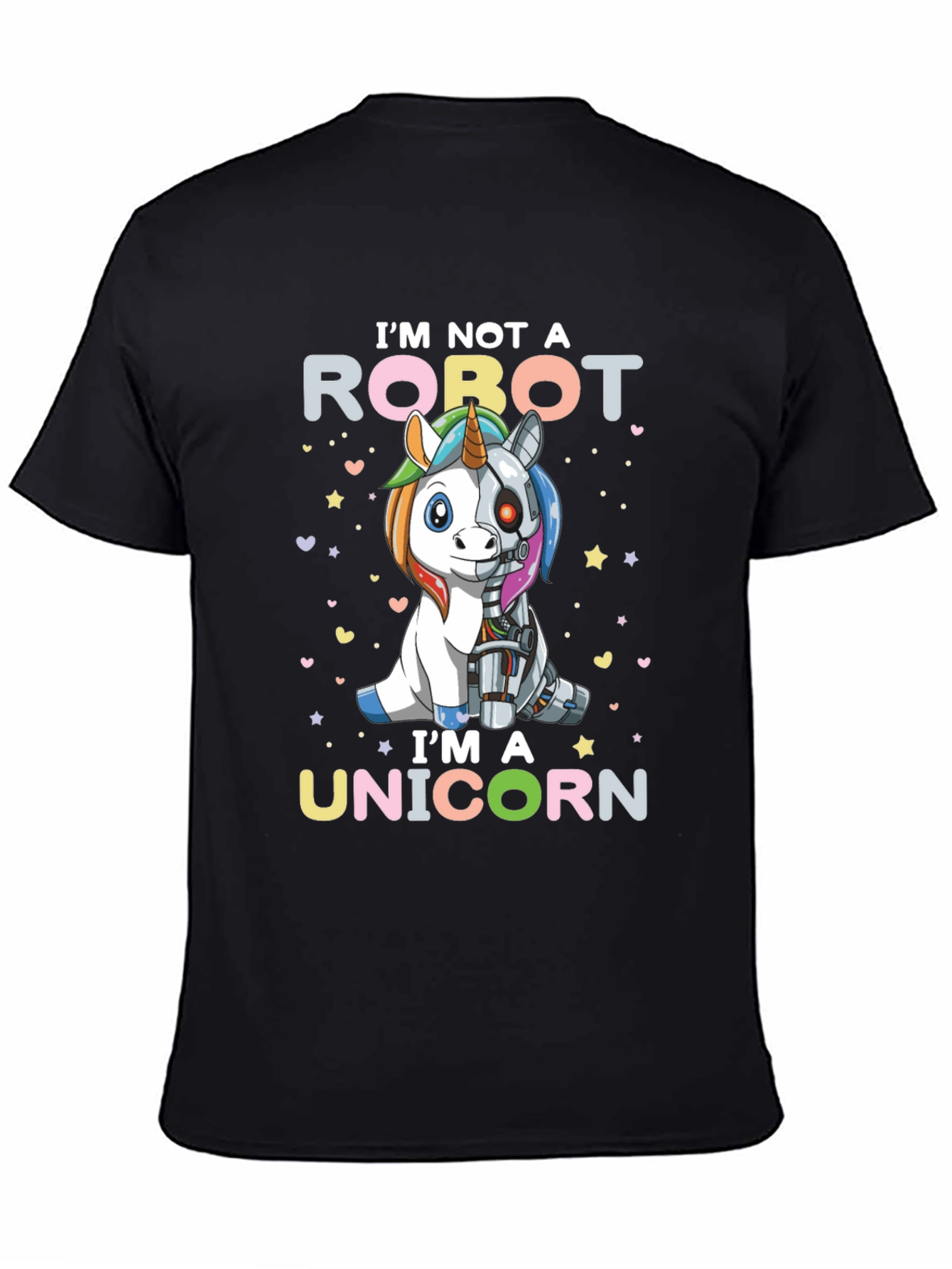 Robot Unicorn Graphic Tee