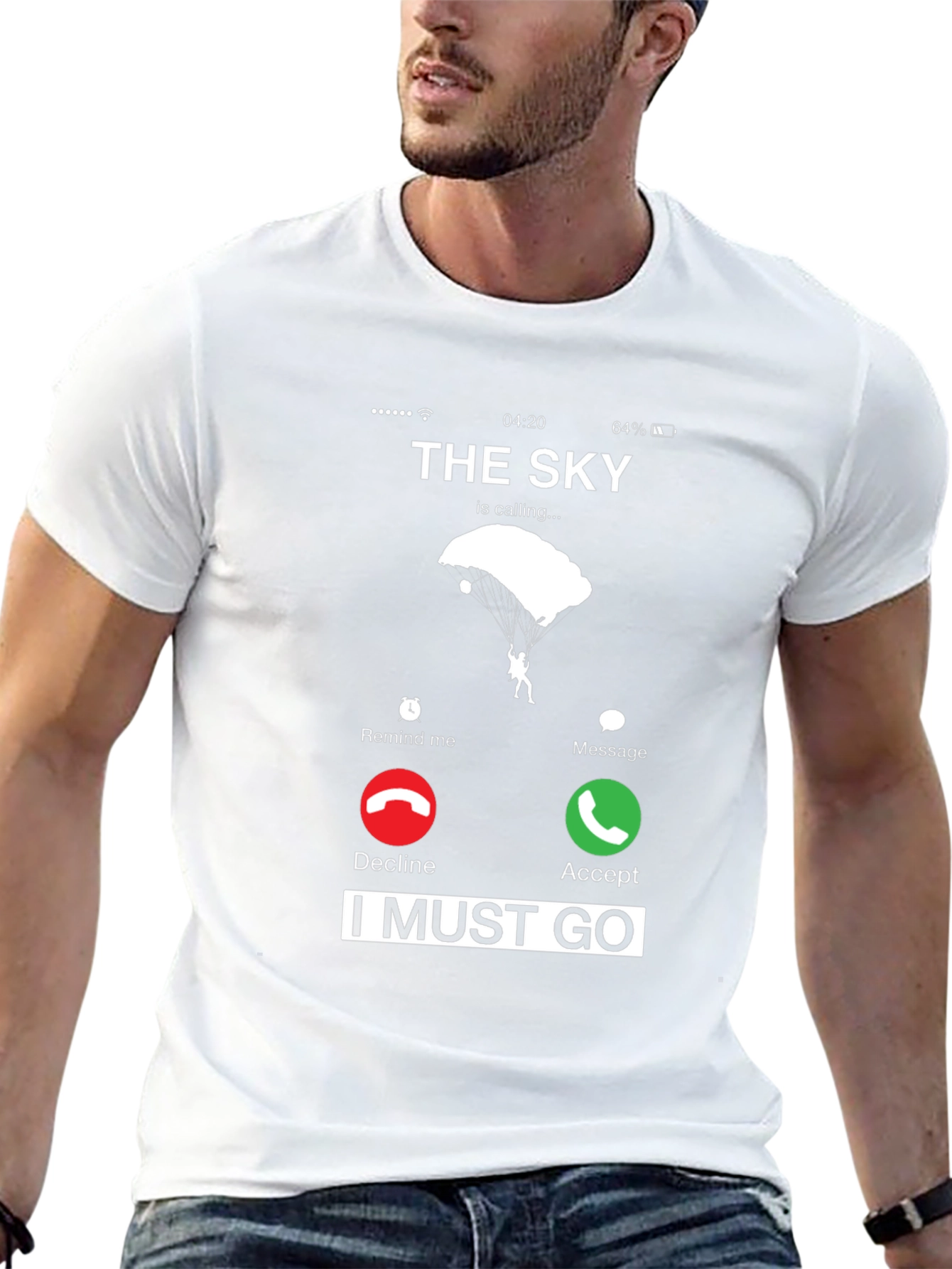 The Sky is Calling Skydive T-Shirt