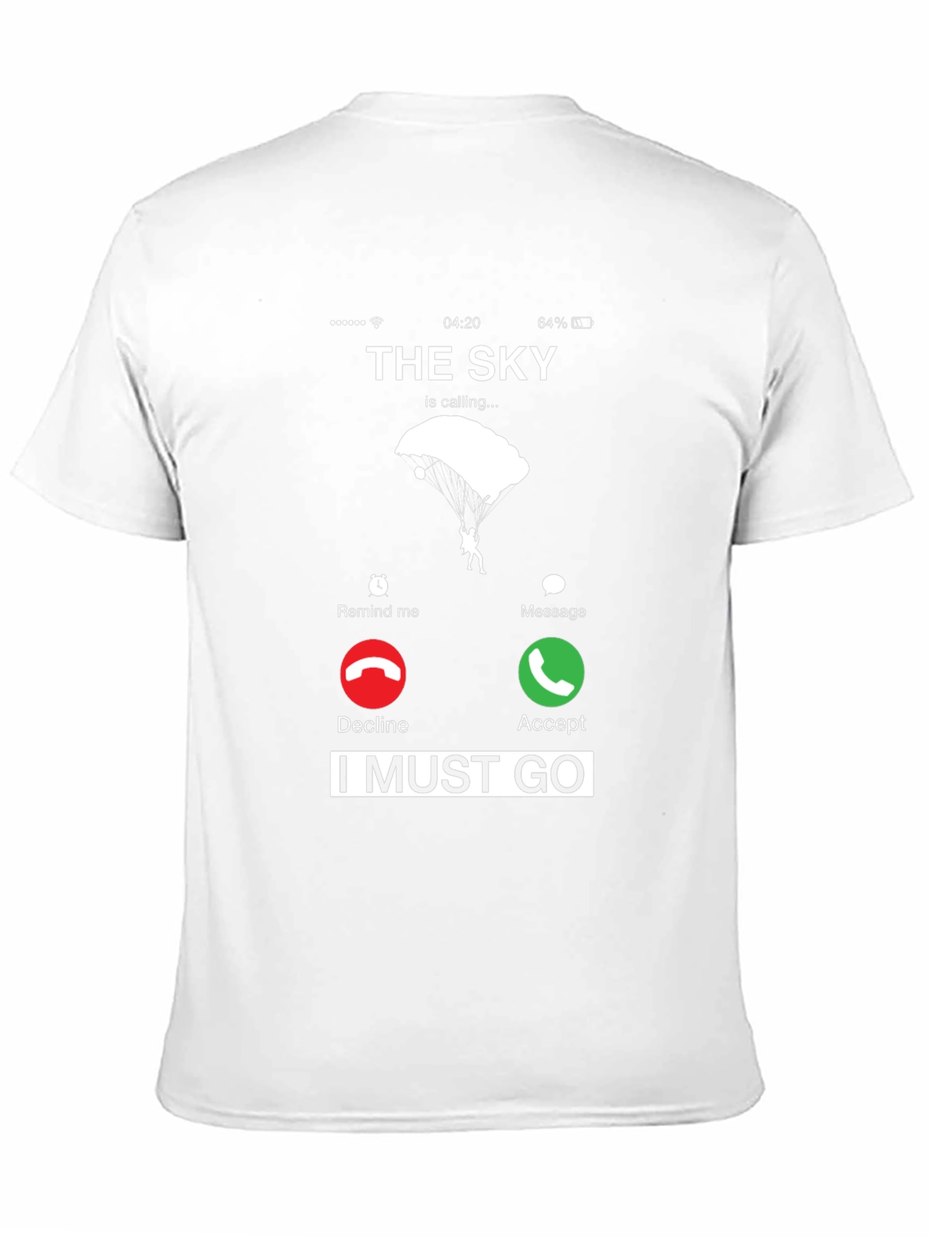 The Sky is Calling Skydive T-Shirt