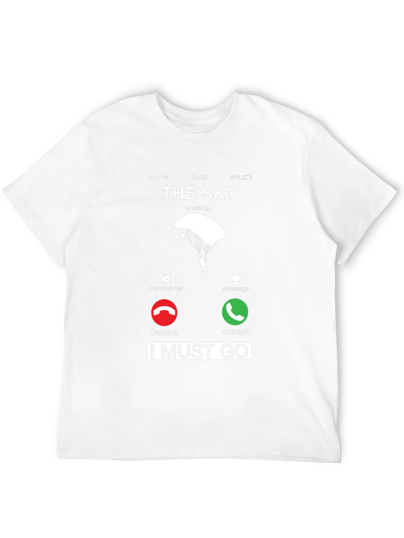 The Sky is Calling Skydive T-Shirt