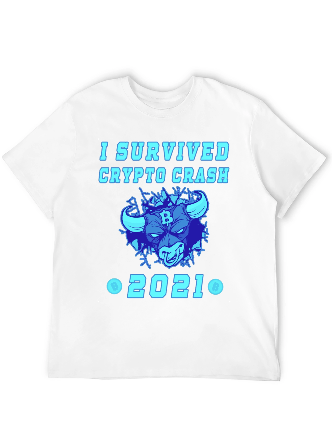 Crypto Crash 2021 Survivor T-Shirt