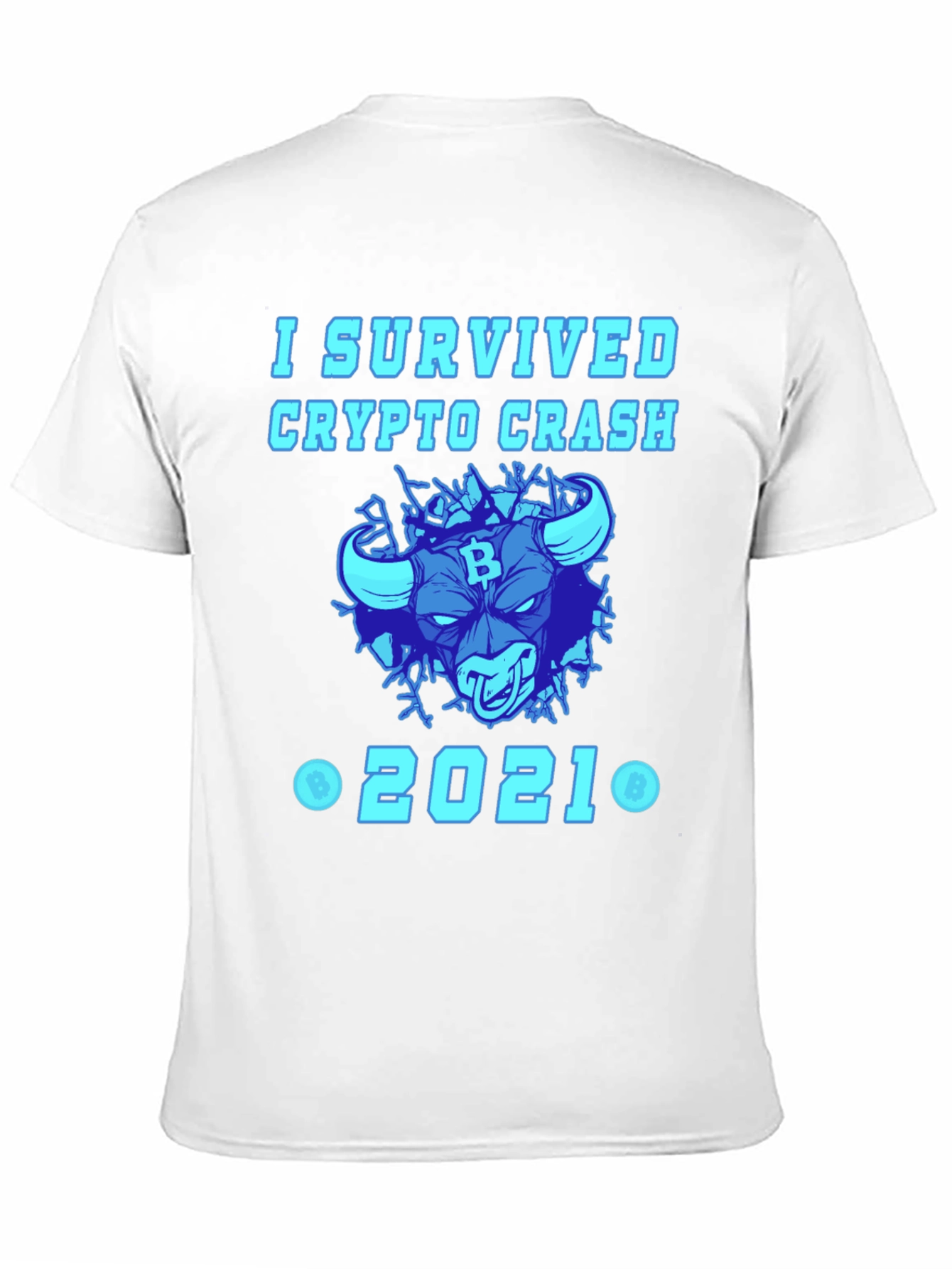 Crypto Crash 2021 Survivor T-Shirt