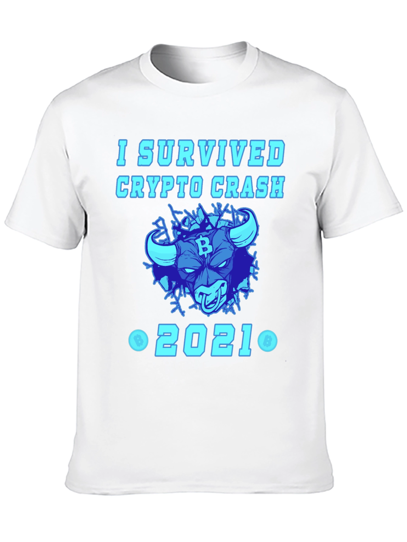 Crypto Crash 2021 Survivor T-Shirt