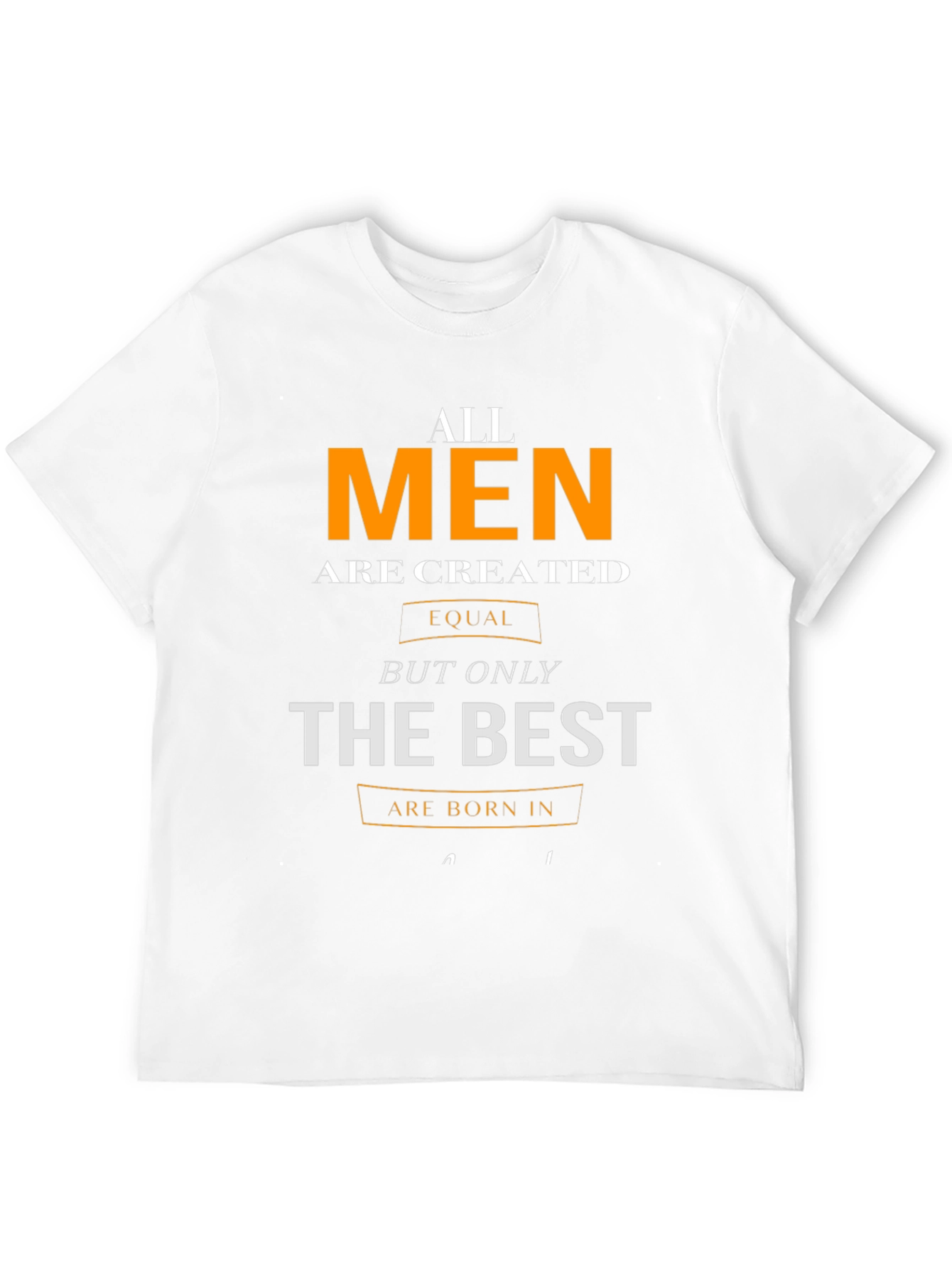 All Men Are Created Equal Graphic T-Shirt