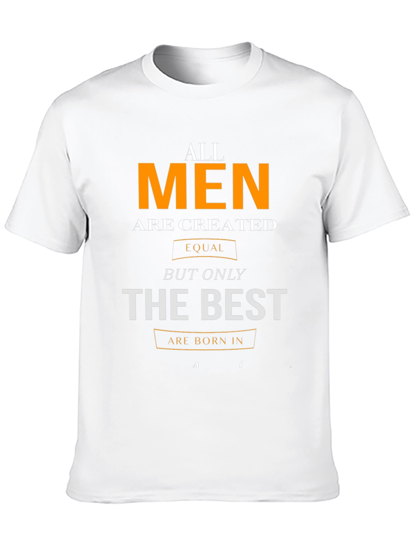 All Men Are Created Equal Graphic T-Shirt