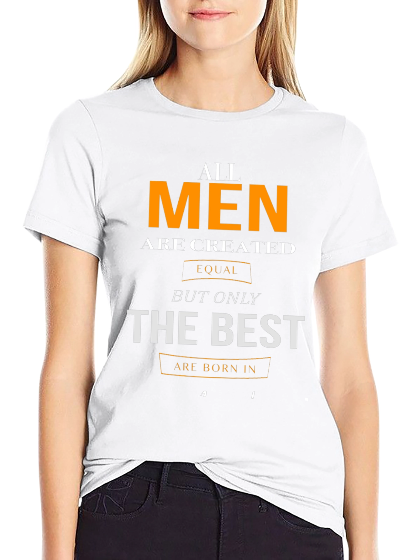 All Men Are Created Equal Graphic T-Shirt