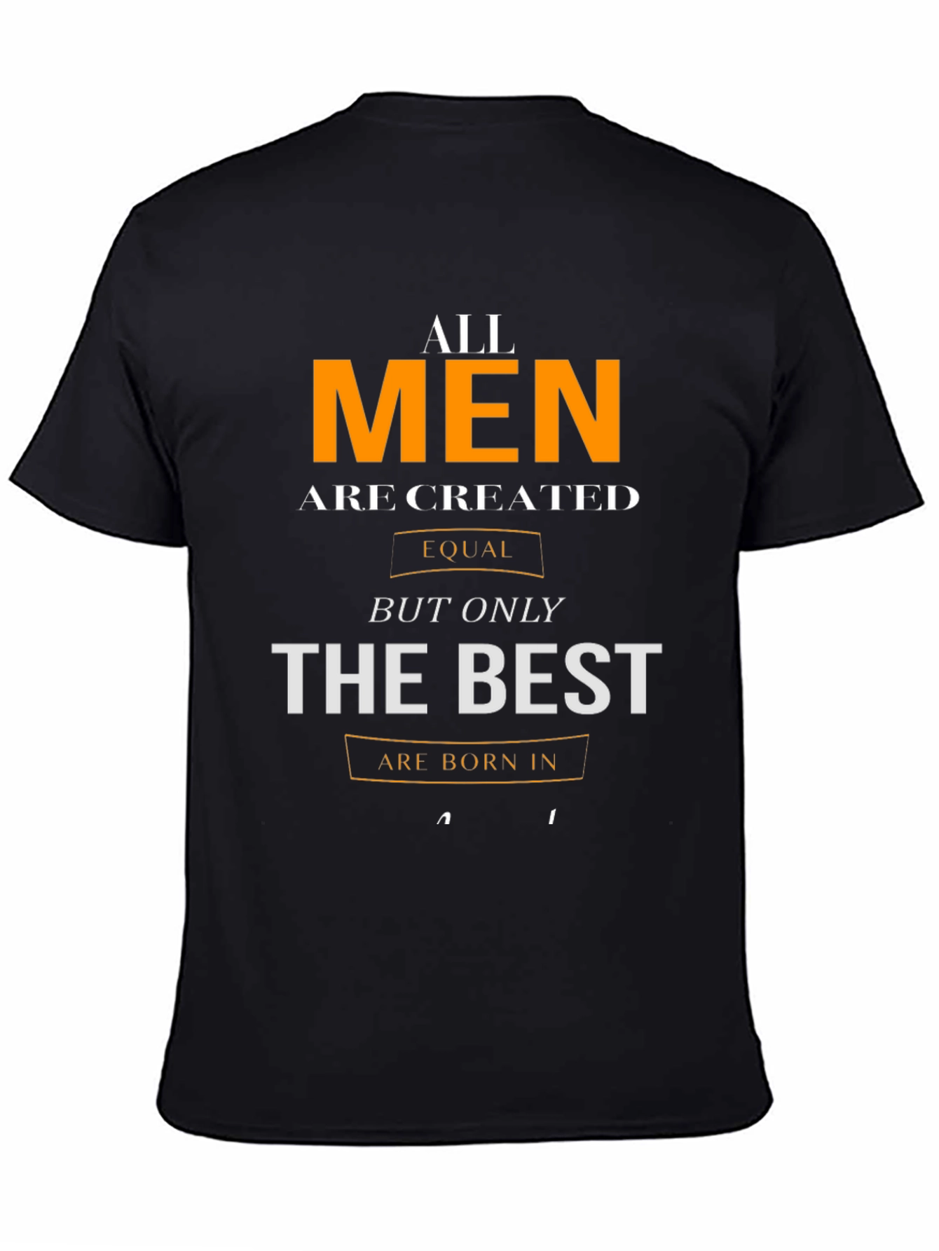 All Men Are Created Equal Graphic T-Shirt